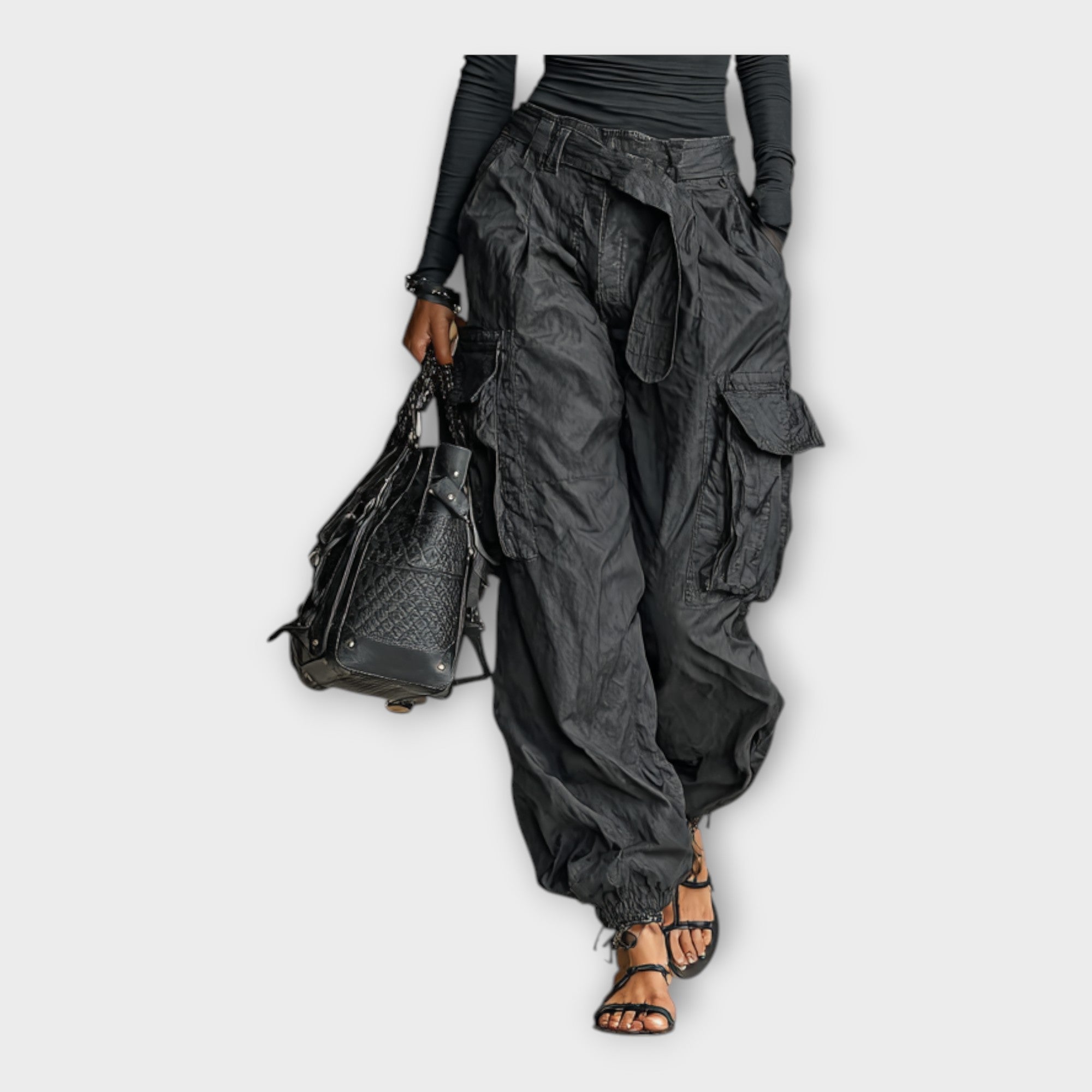 Cargo trousers with modern comfort