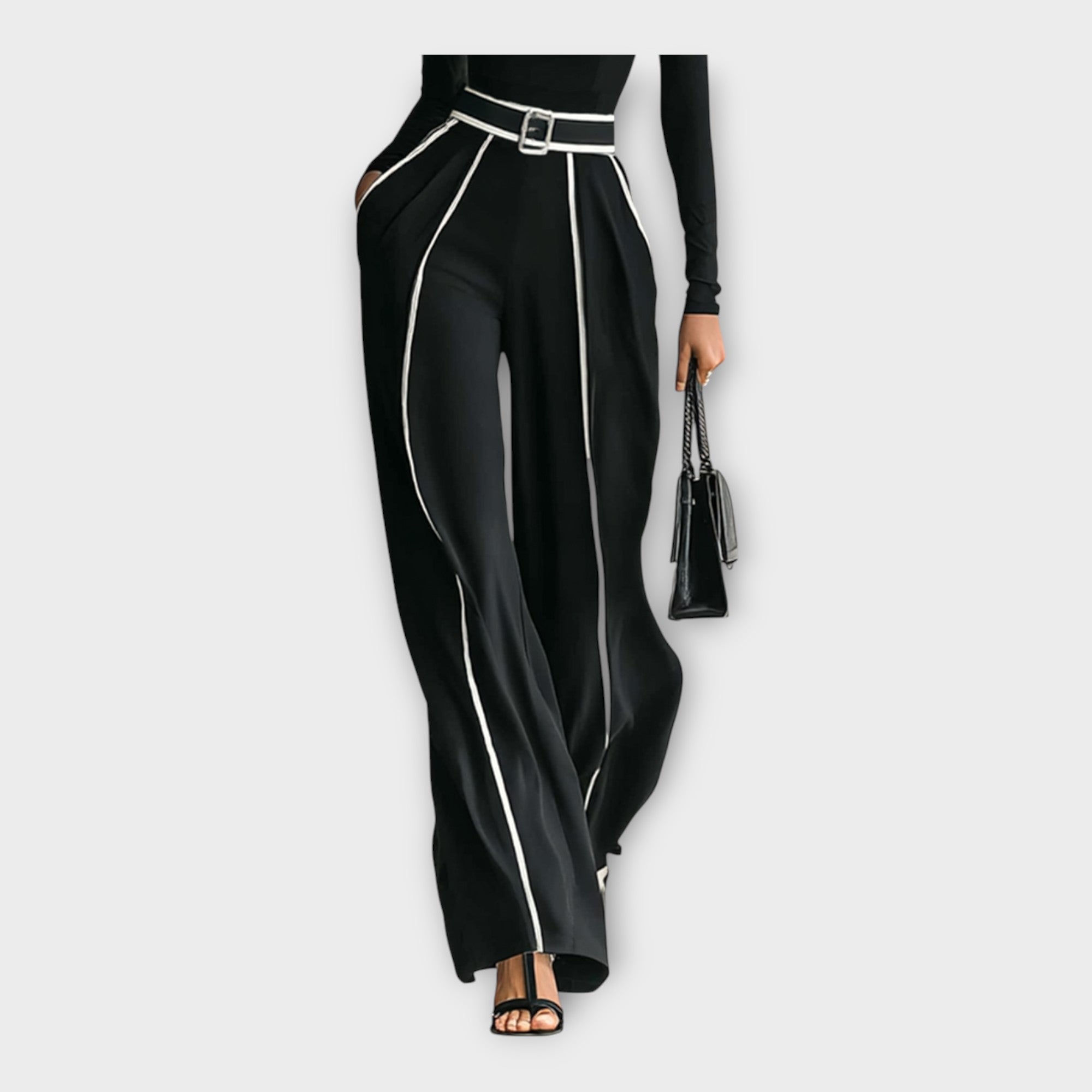 Elegant Jumpsuit with Minimal Aesthetic