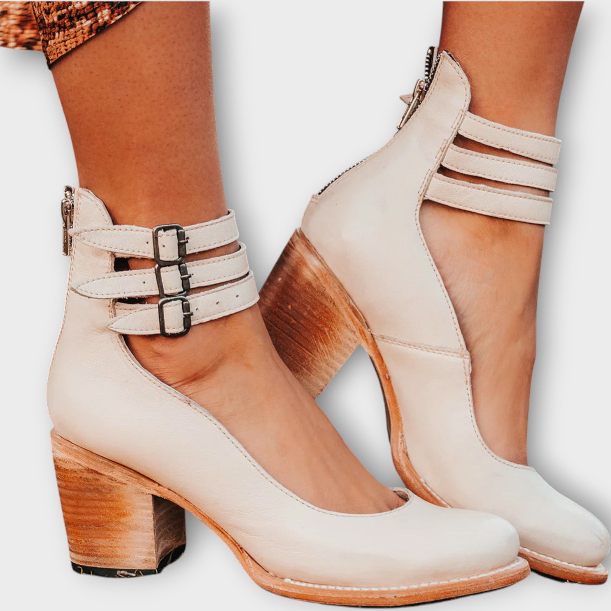 Strappy Heeled Shoes