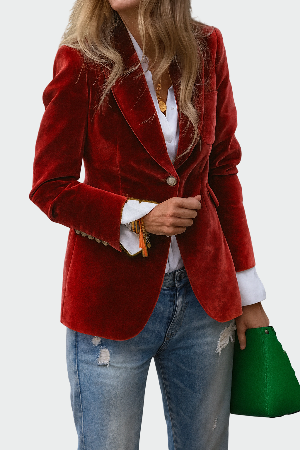 Jacket in a luxurious cut