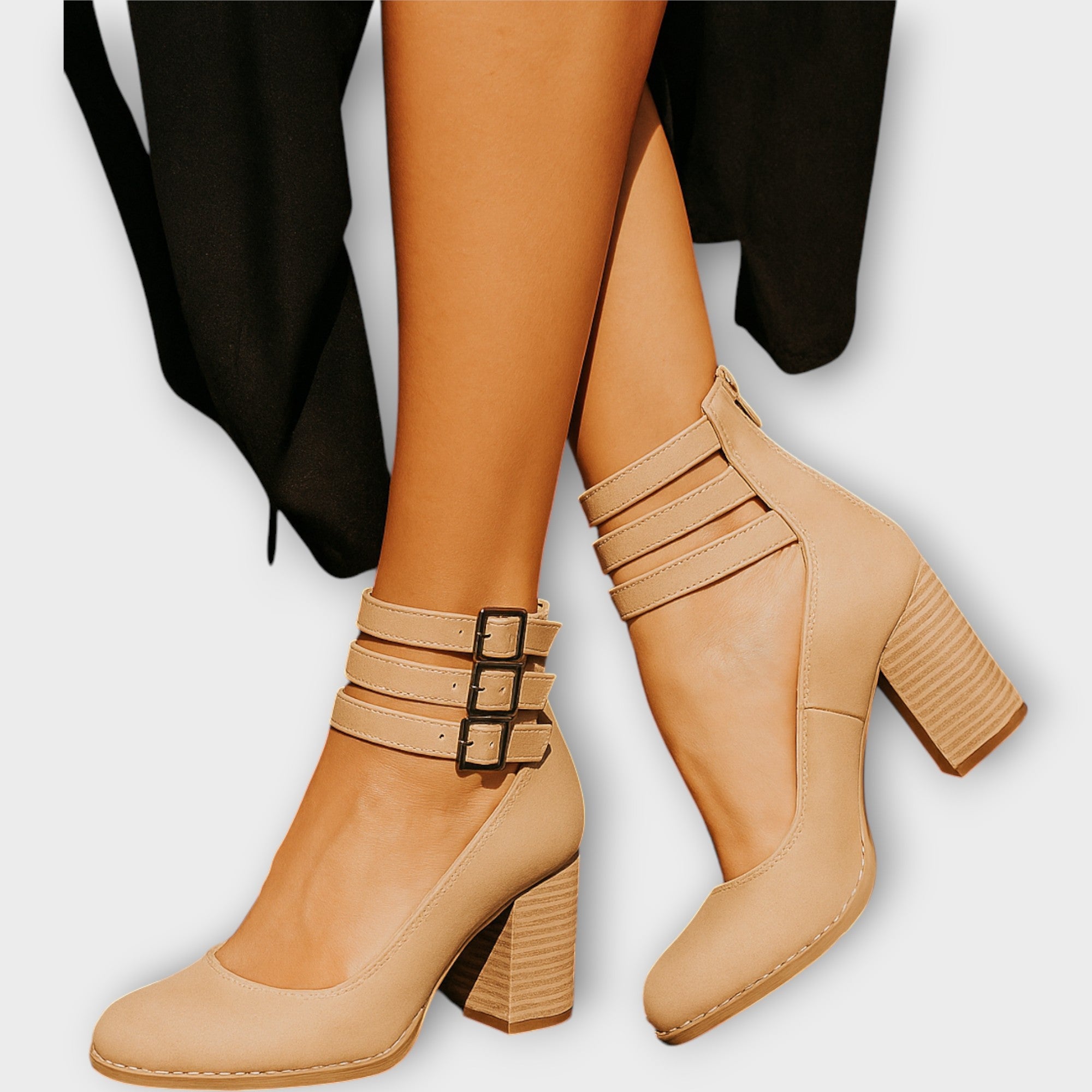 Strappy Heeled Shoes