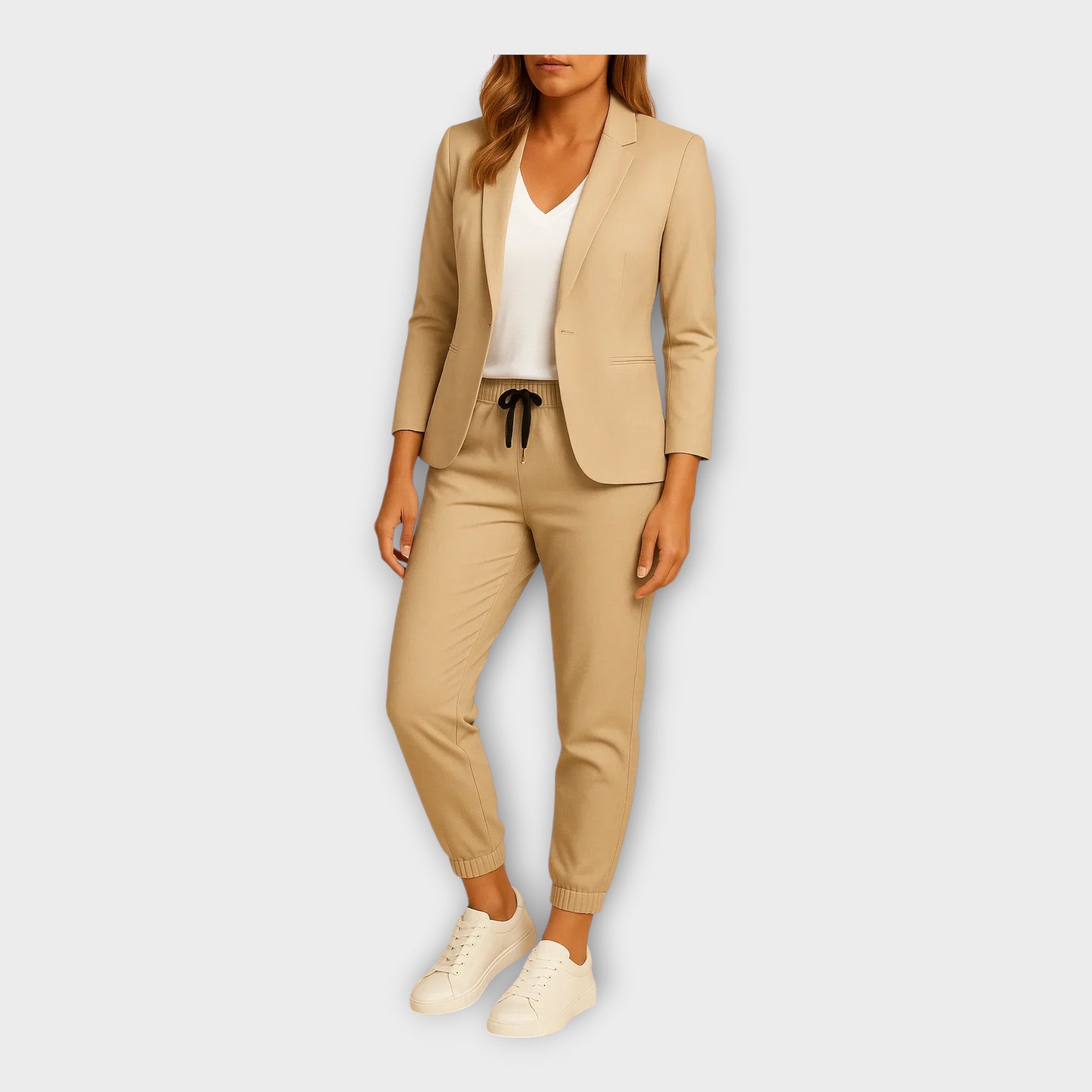Women's Suit with Blazer and Jogger Trousers