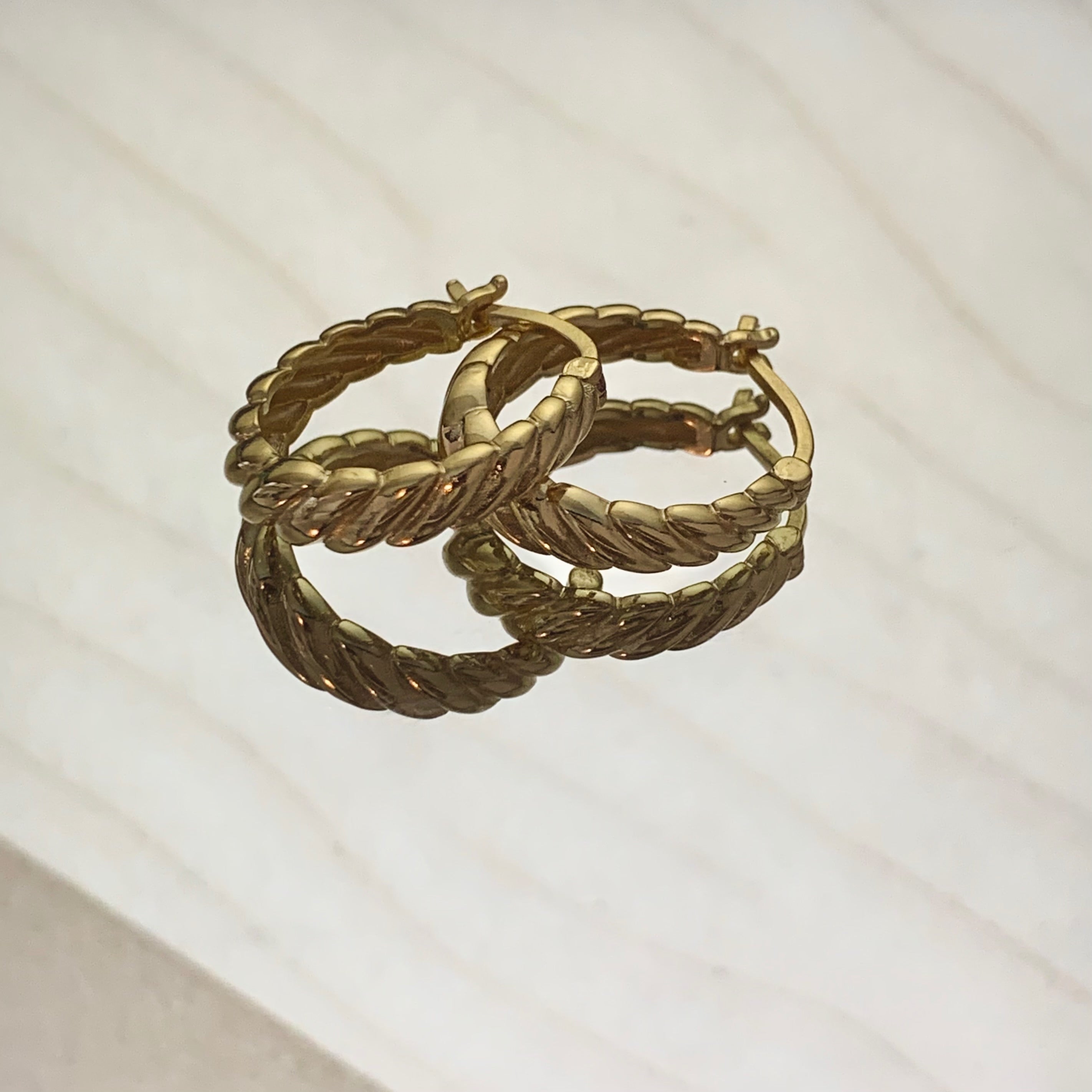 Twist Style Twisted Earrings