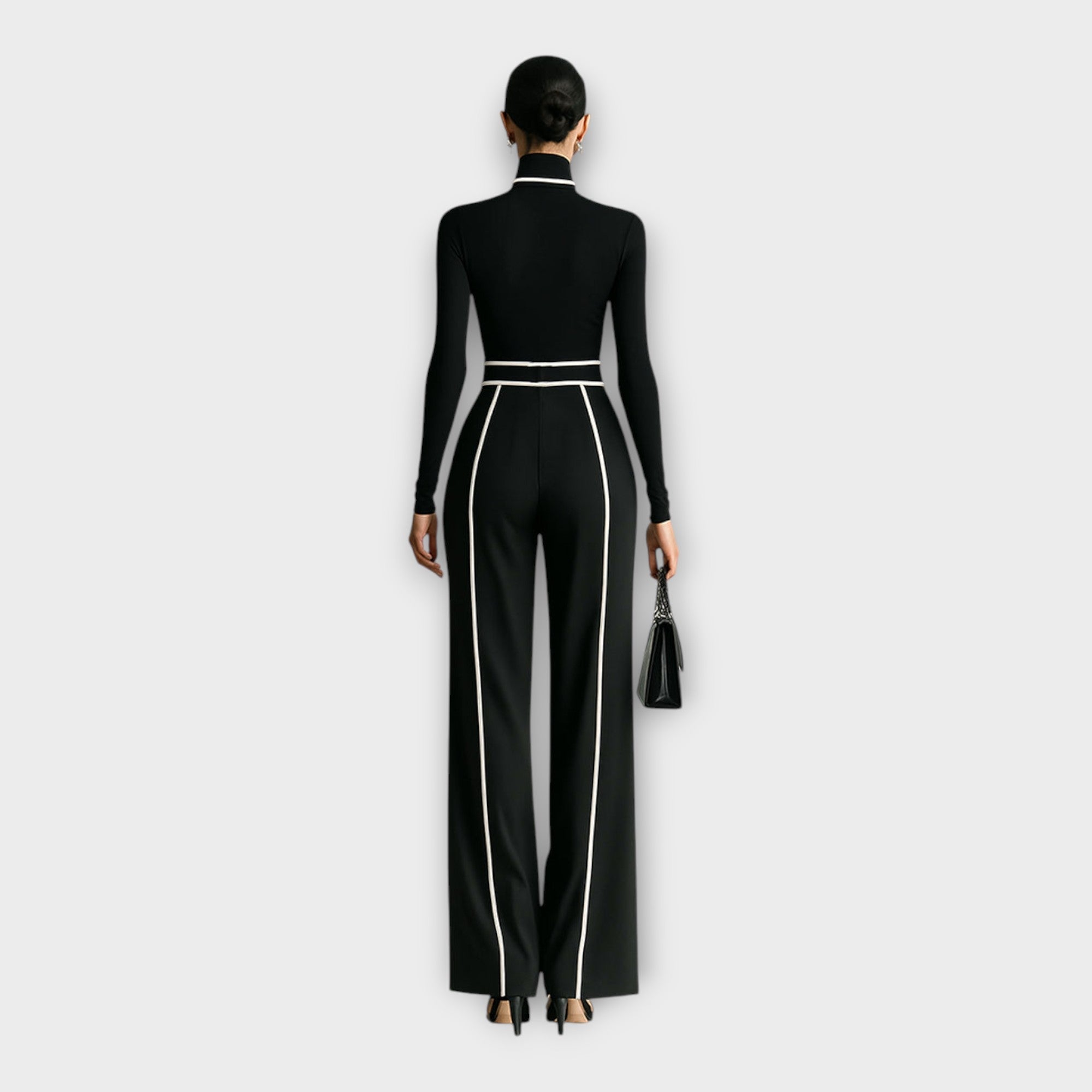 Elegant Jumpsuit with Minimal Aesthetic