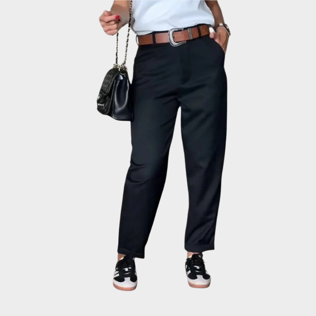 Elegant Trousers with Seams