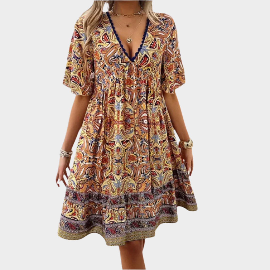 Mini Paisley Dress