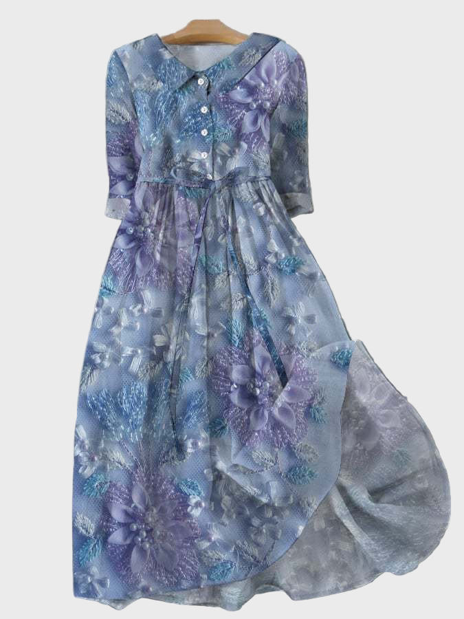 Twilight Floral Dress