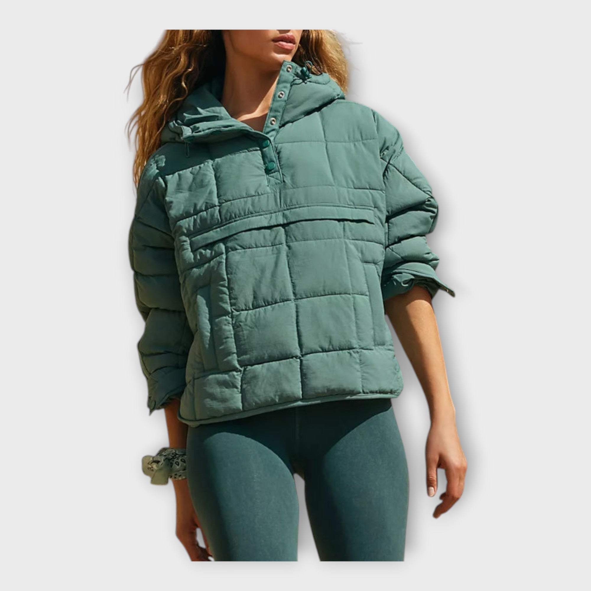 Puffer Jacket with Hood