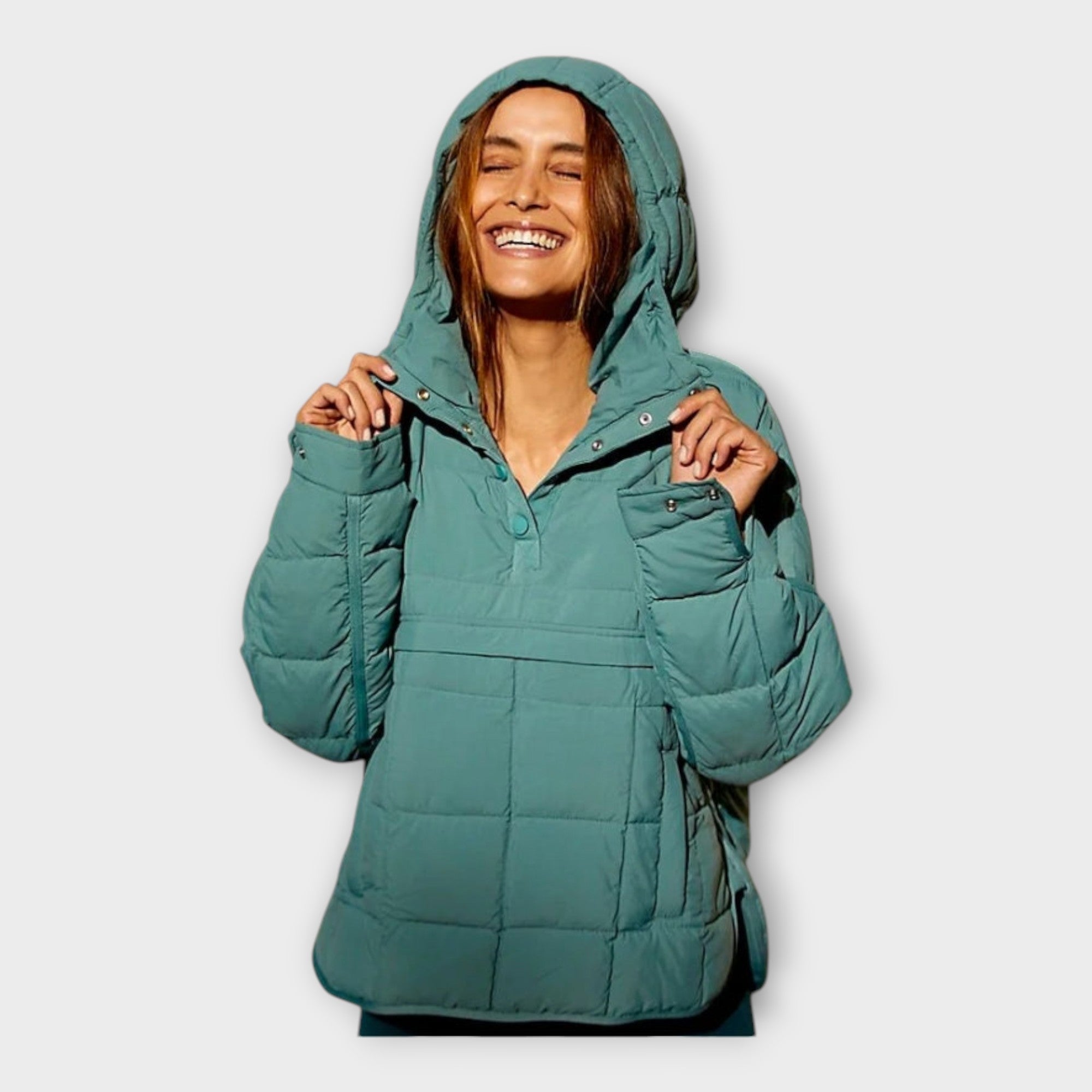 Puffer Jacket with Hood