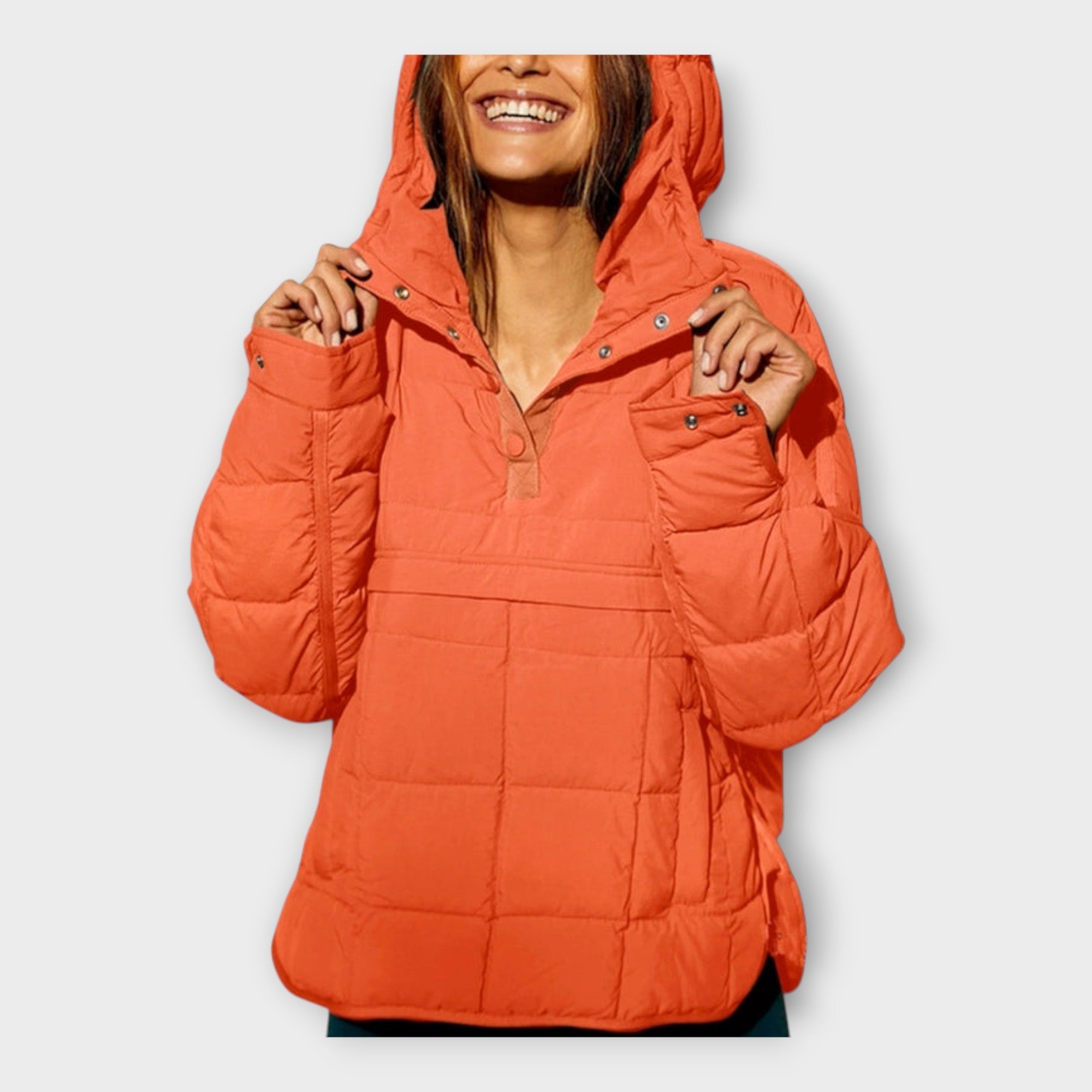 Puffer Jacket with Hood