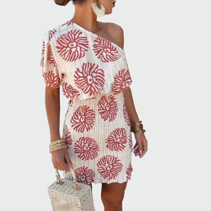 Elegant Asymmetrical Dress