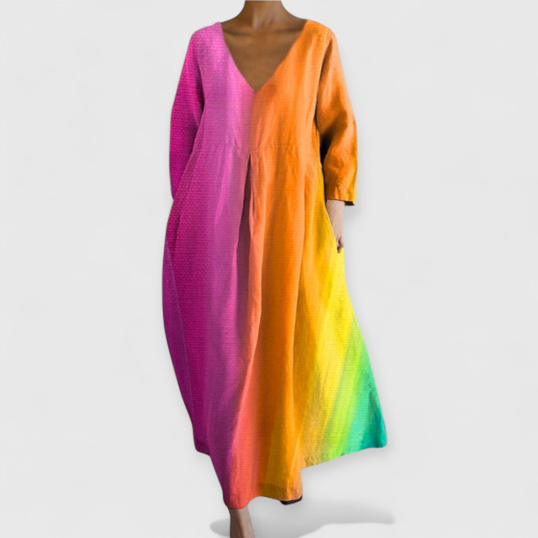 Official Dress with V-Neck