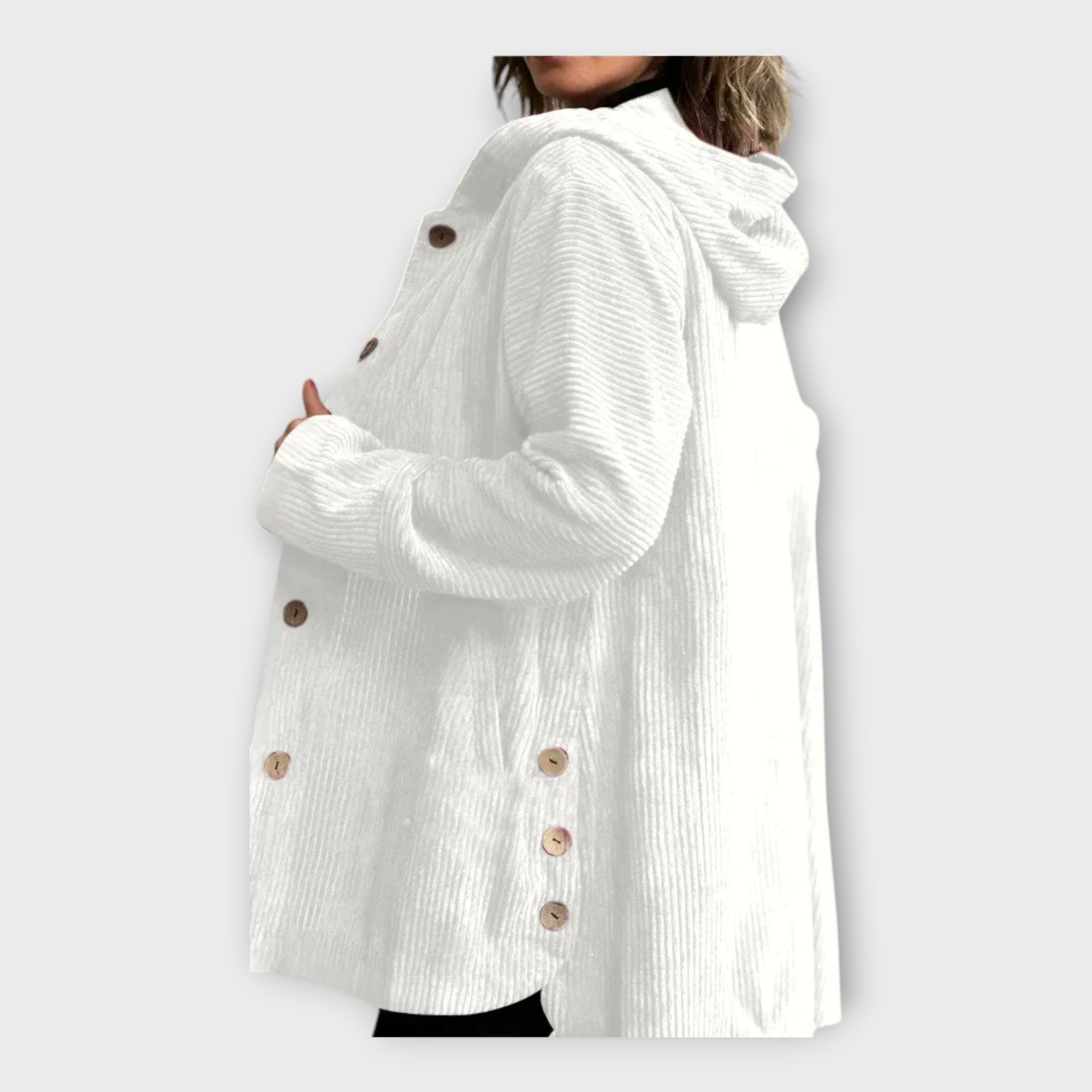 Long Everyday Hooded Coat