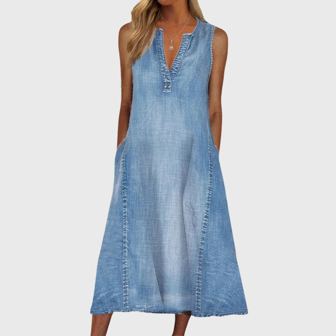 Comfortable Denim Dress