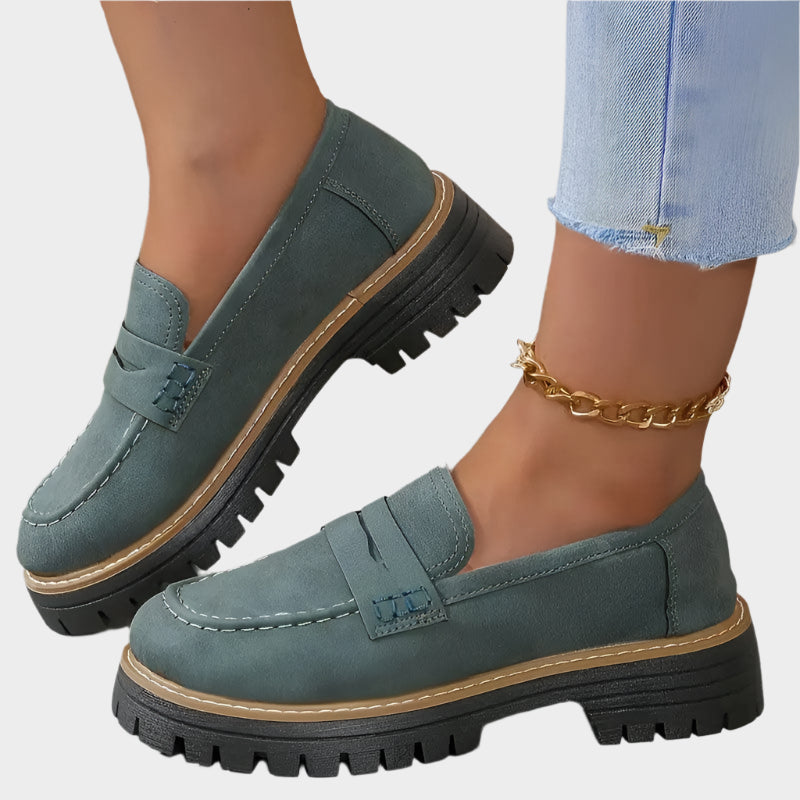 Moccasins with Thick Sole