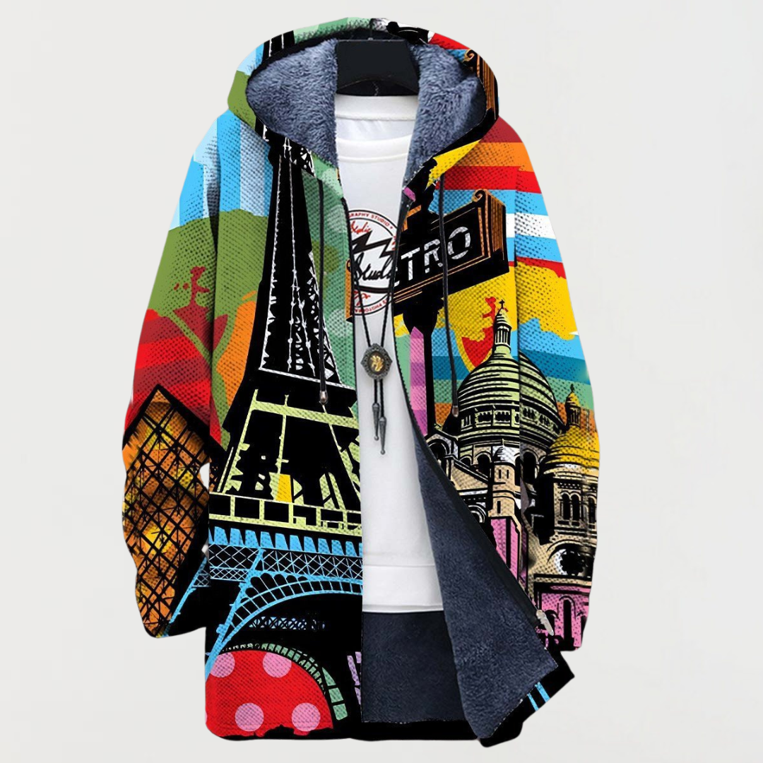 City Pattern Jacket