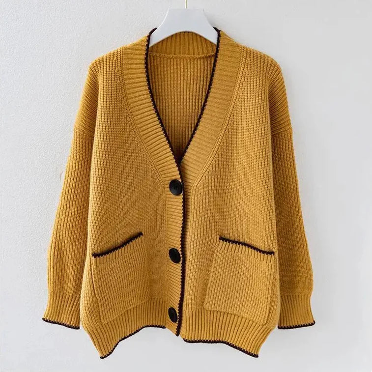 Stylish Oversized Knitted Gilet