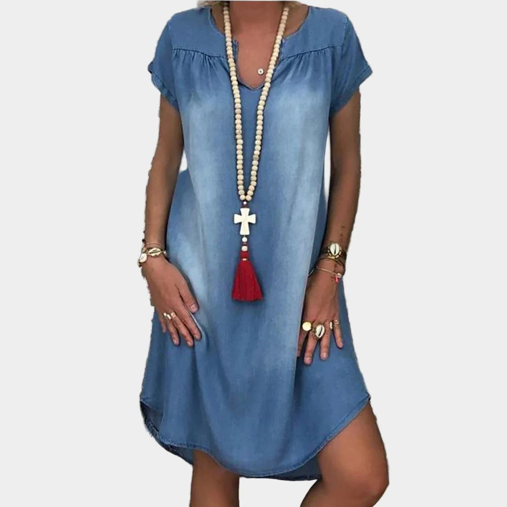 Relaxed Summer Denim Dress