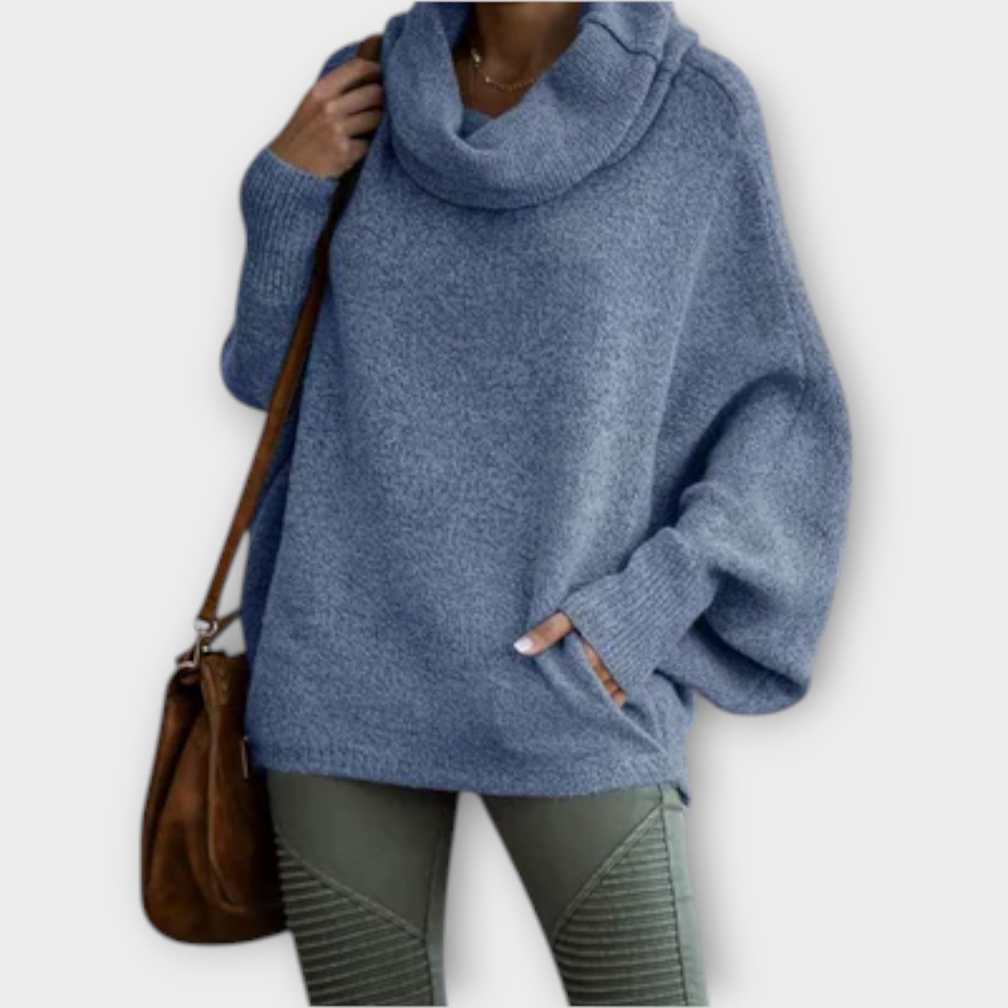 Ulrike - Elegant women's turtleneck sweater