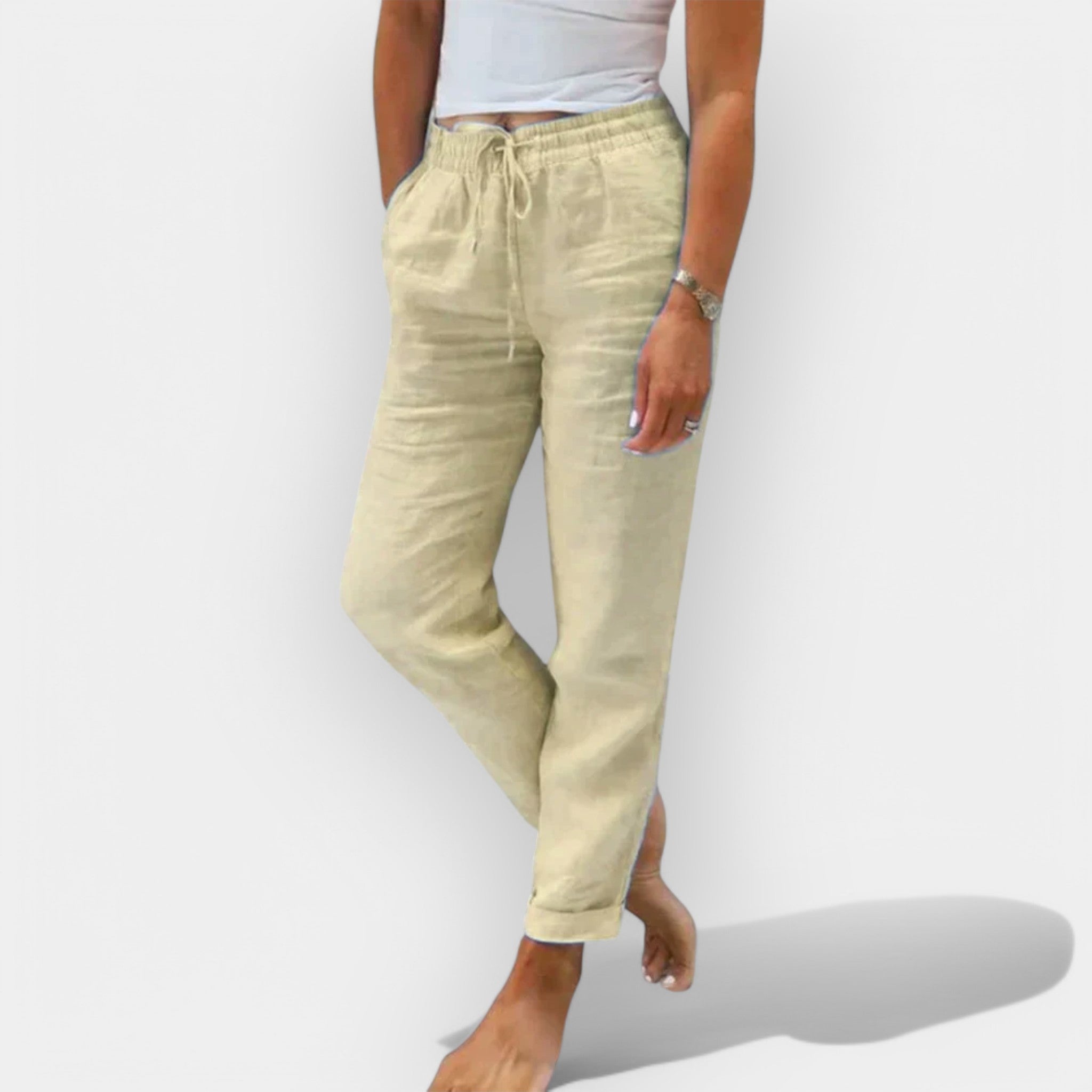 Updated Linen Trousers for Summer
