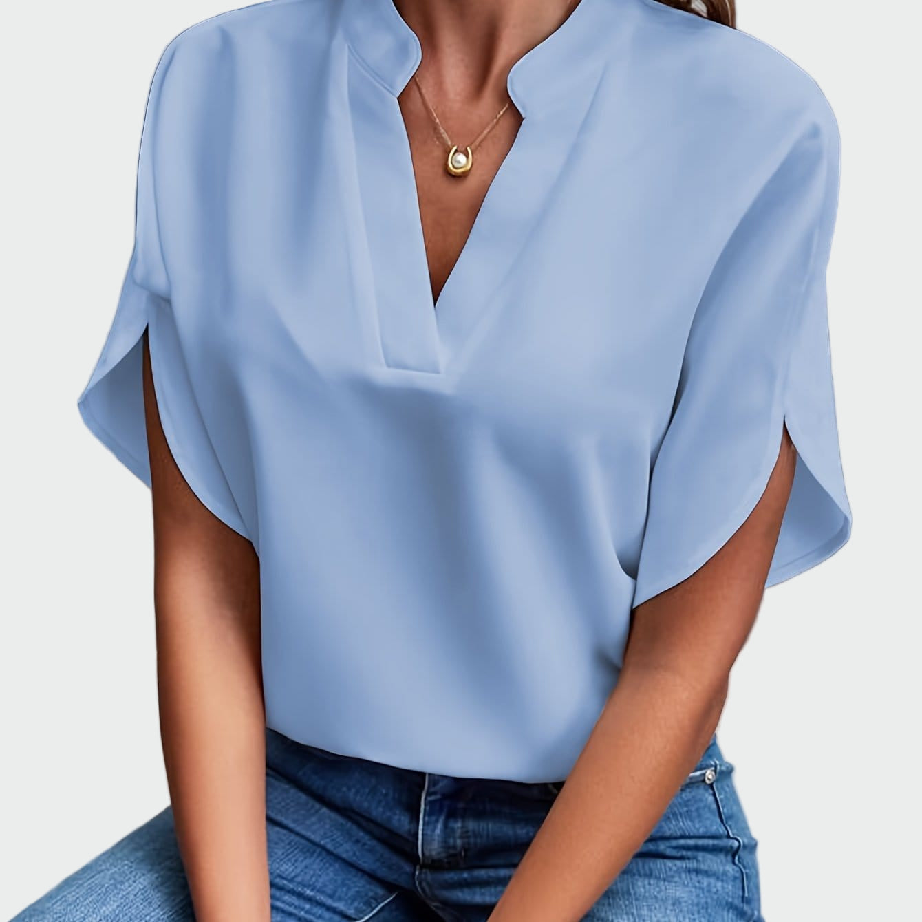 Draped Design Blouse