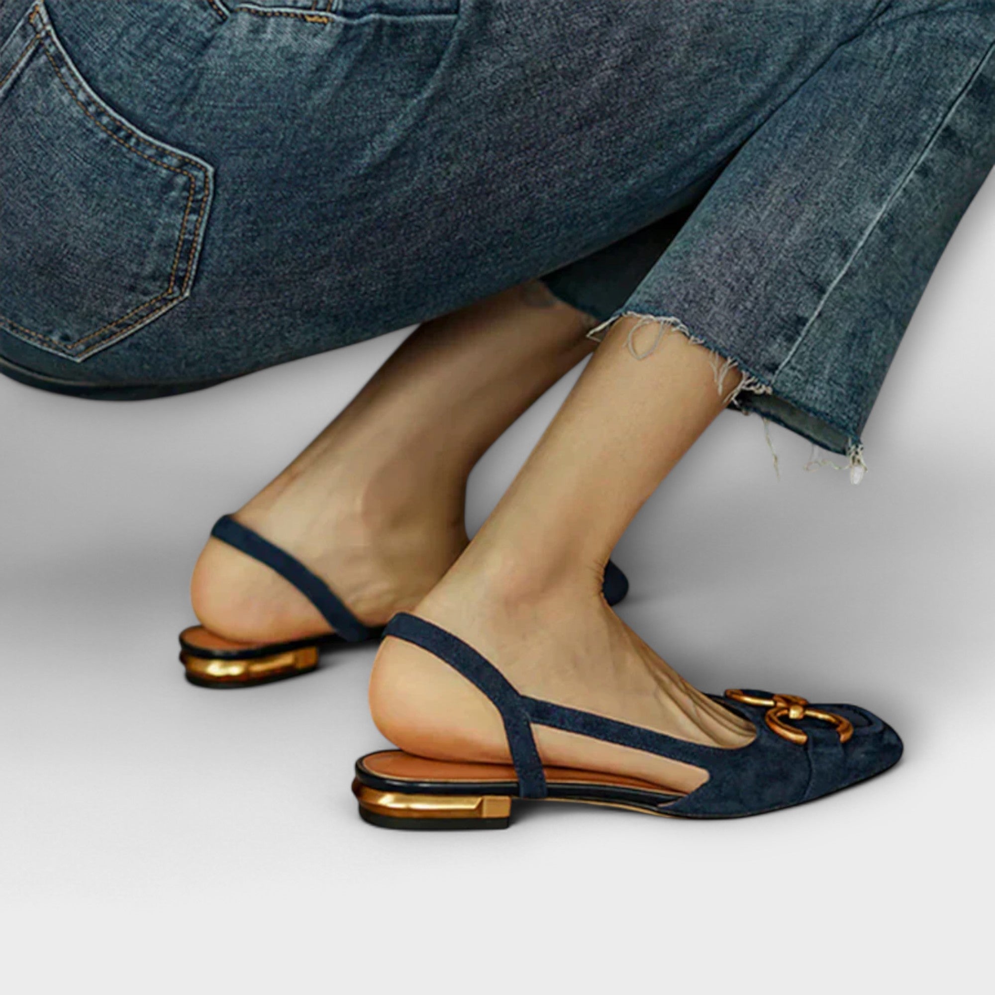 Sandals with Buckle