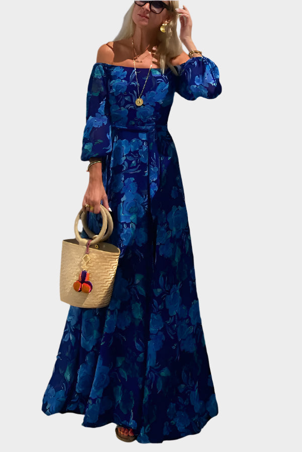 Airy Long Dress Without Sleeves