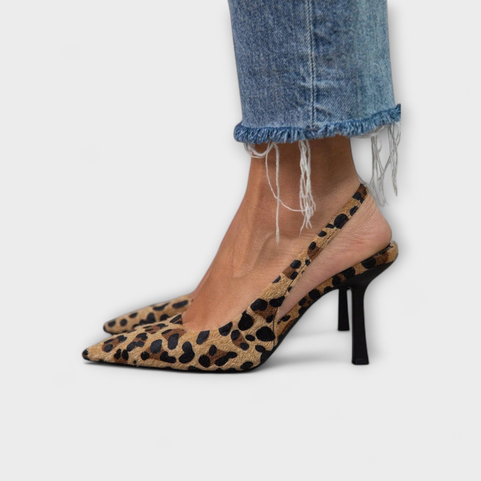 Leopard Sandals