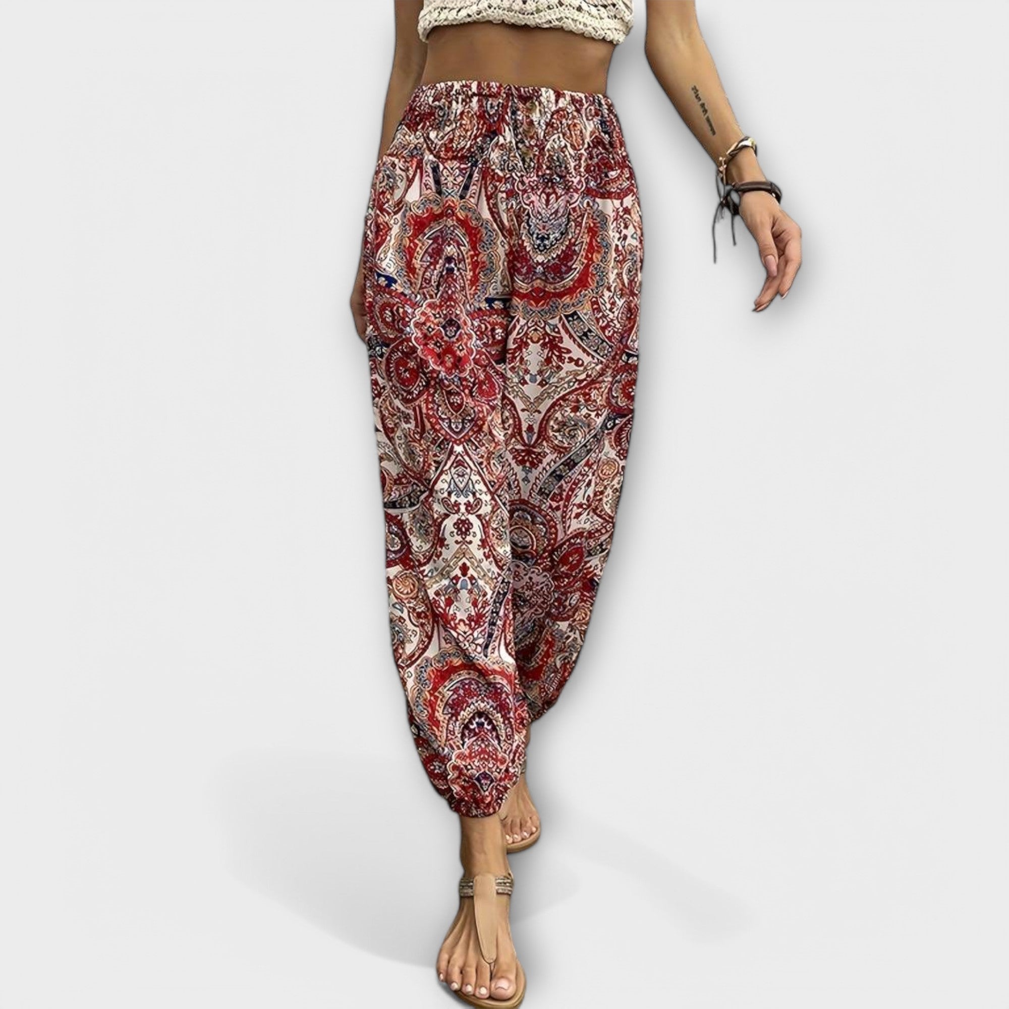 Pants with Ethnographic Design