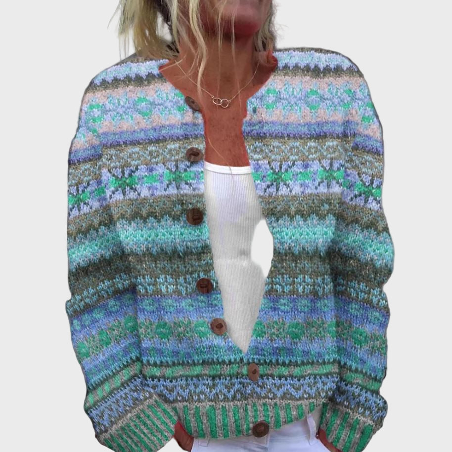 Knitted Gilet with Pattern