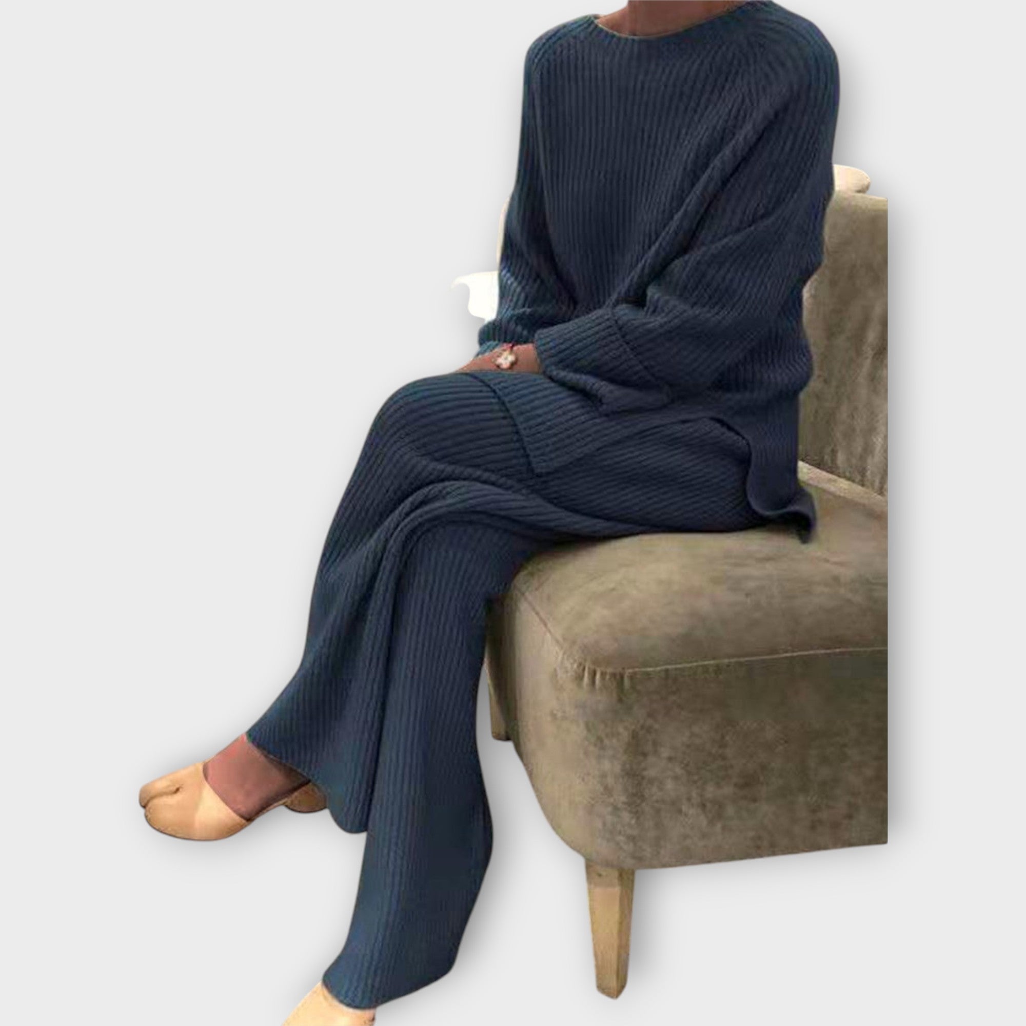 Knitted Set with Relaxed Fit