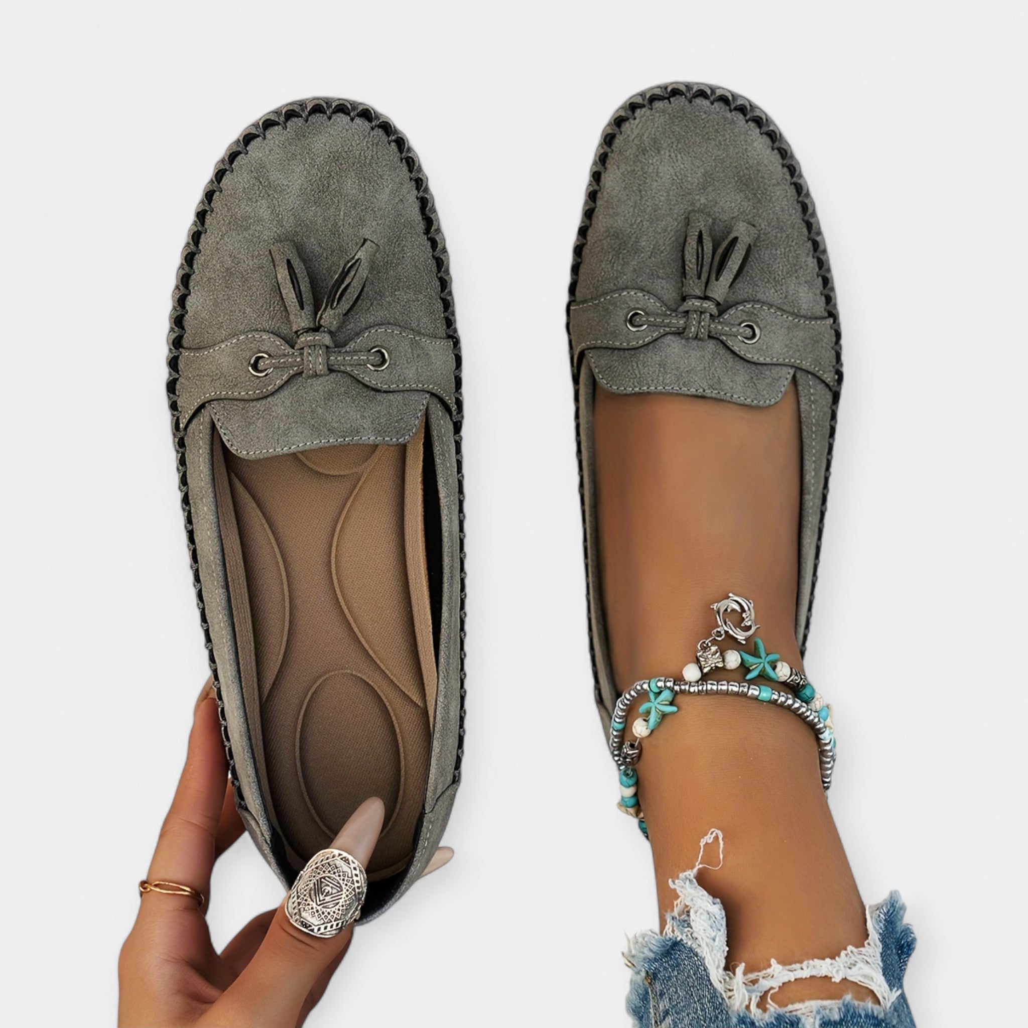 Ballet Flats with Bow Style