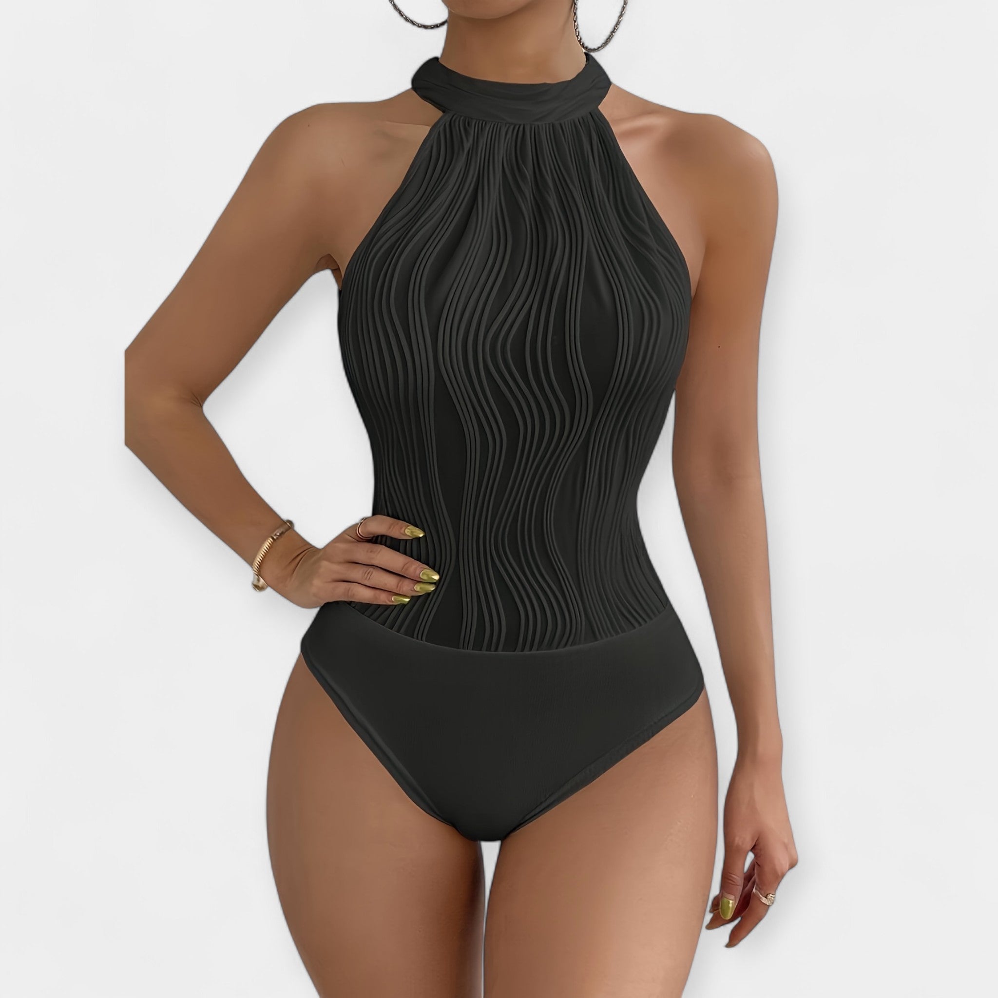 Full Bodysuit with Adjustable Ruching
