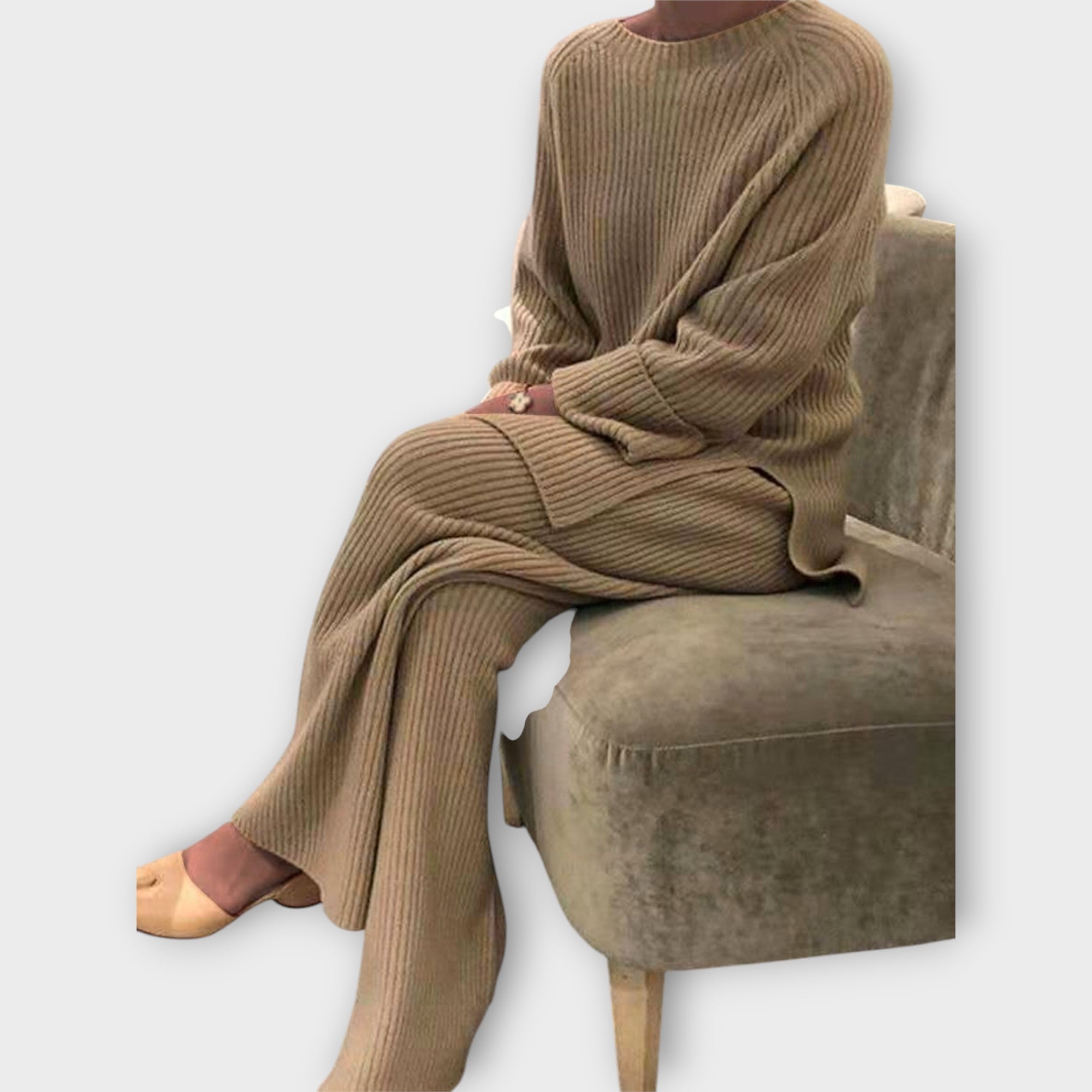 Knitted Set with Relaxed Fit