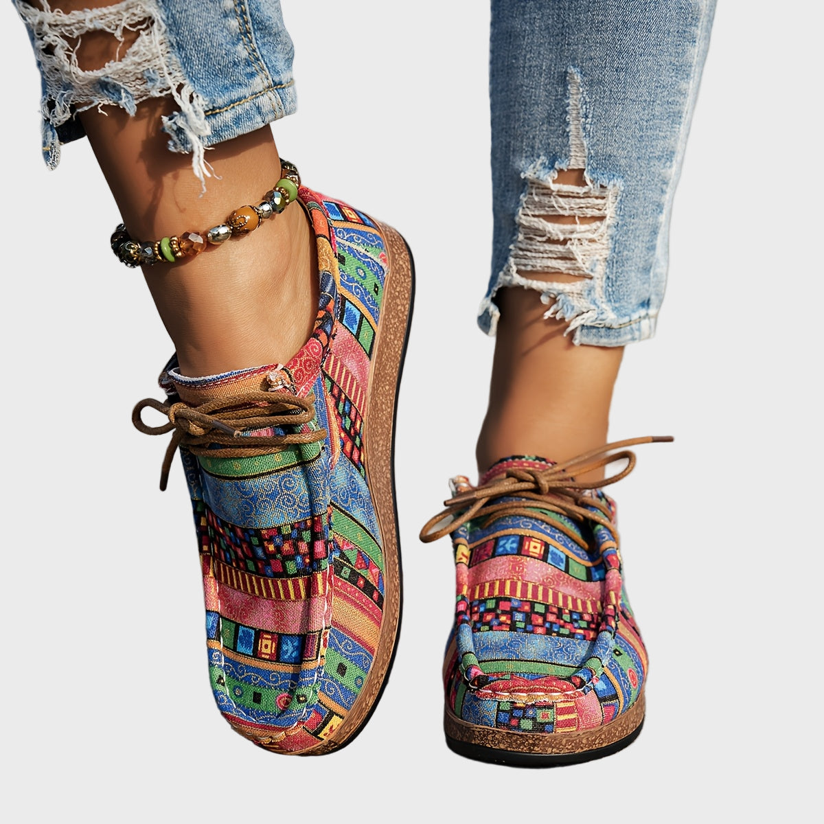 Colourful Boho Shoes