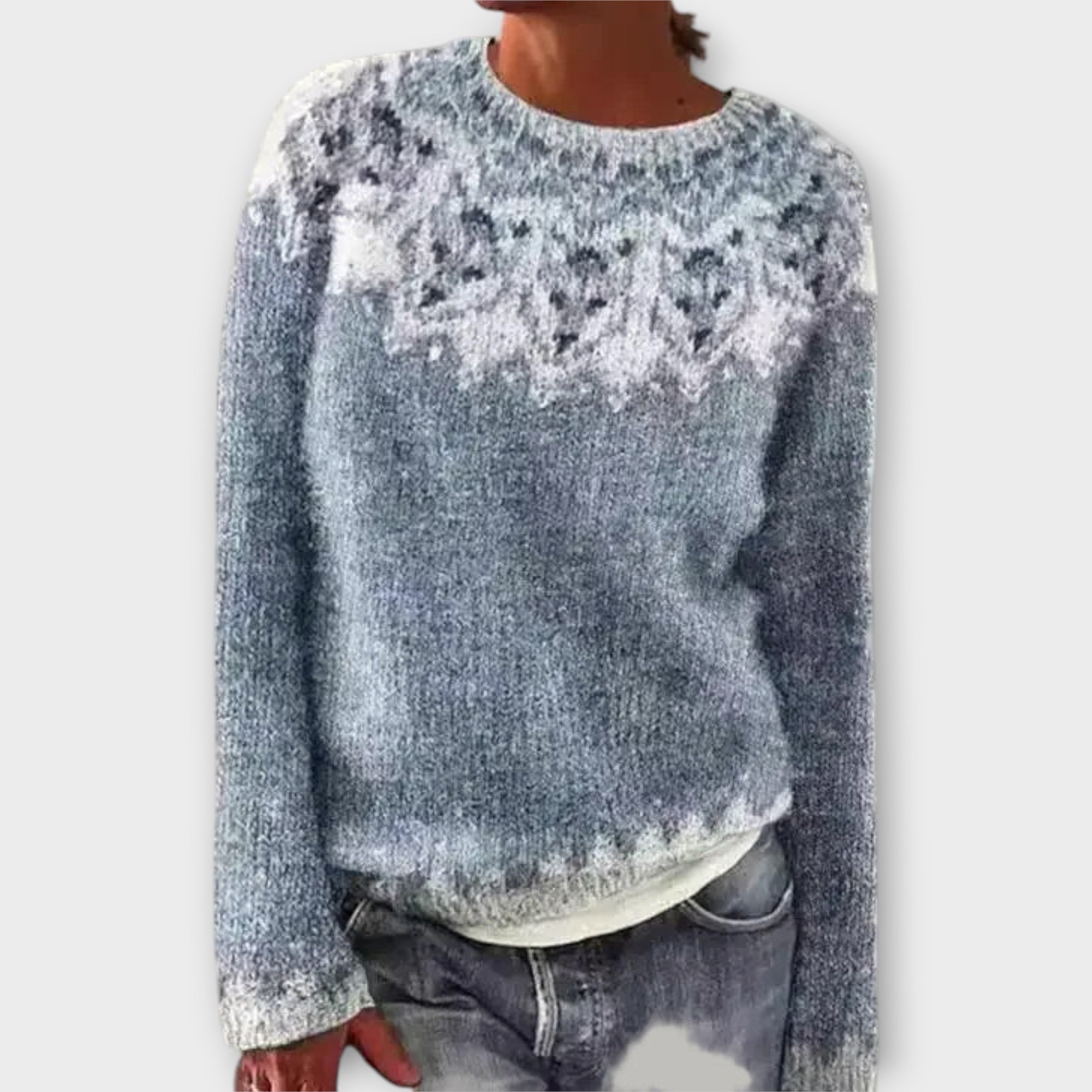 Sweater with Subtle Designs