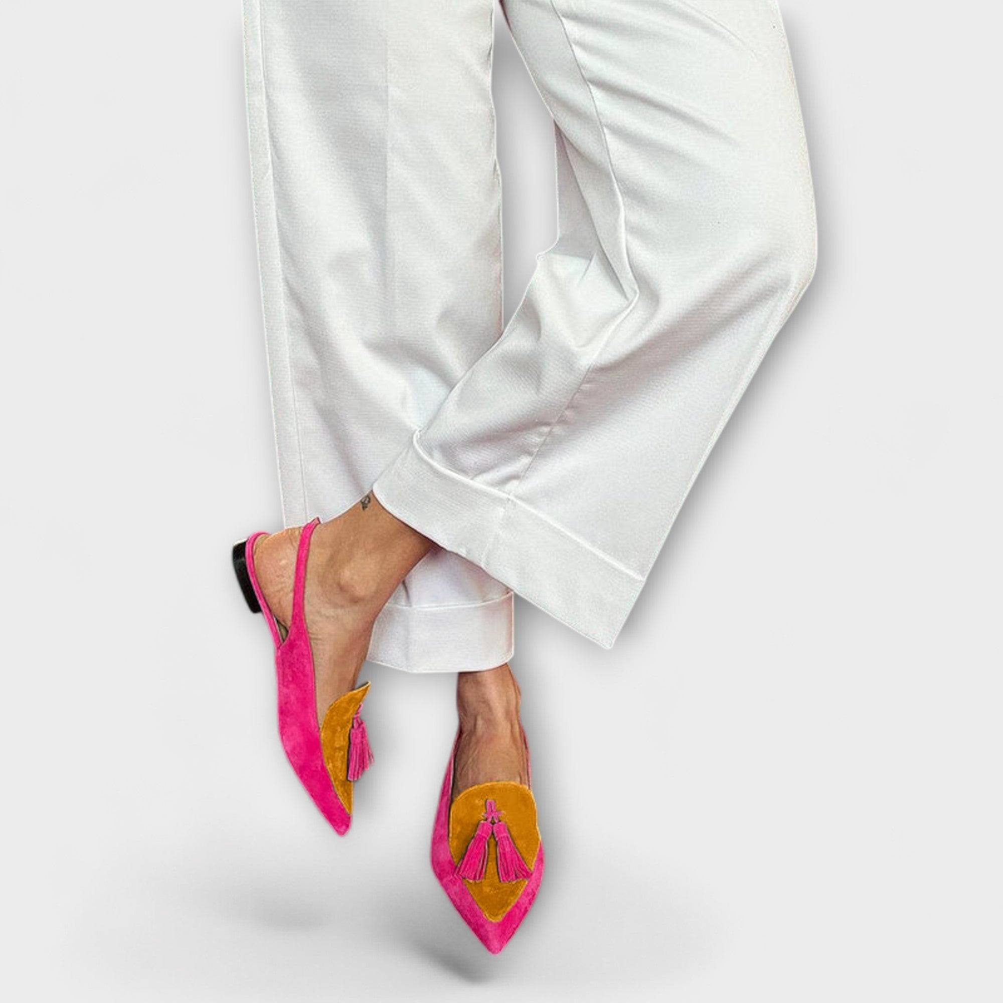 Colourful Game with Tassels and Design