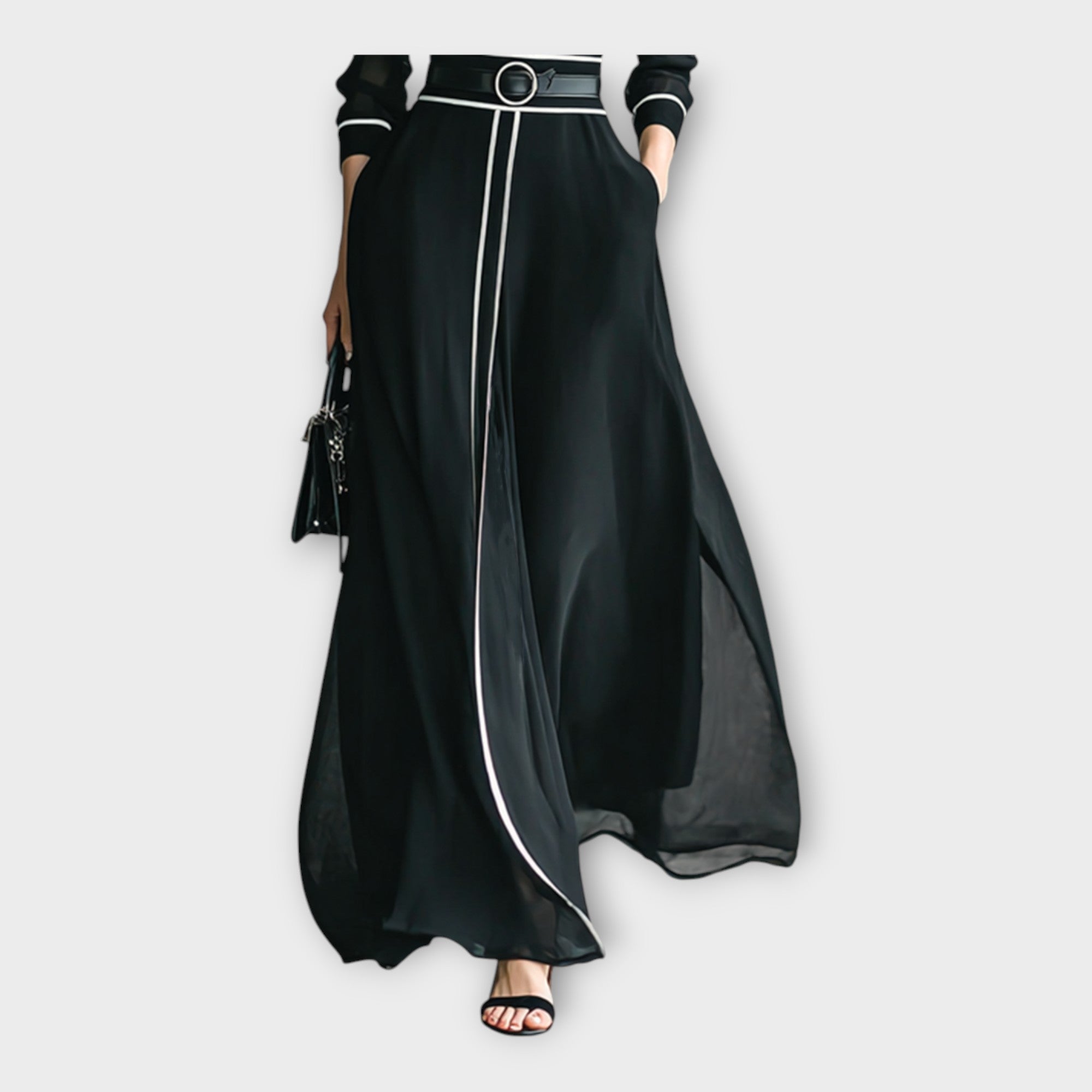 Long Dress with Minimal Elegance