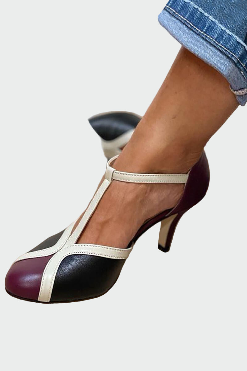 Retro T-bar Heels