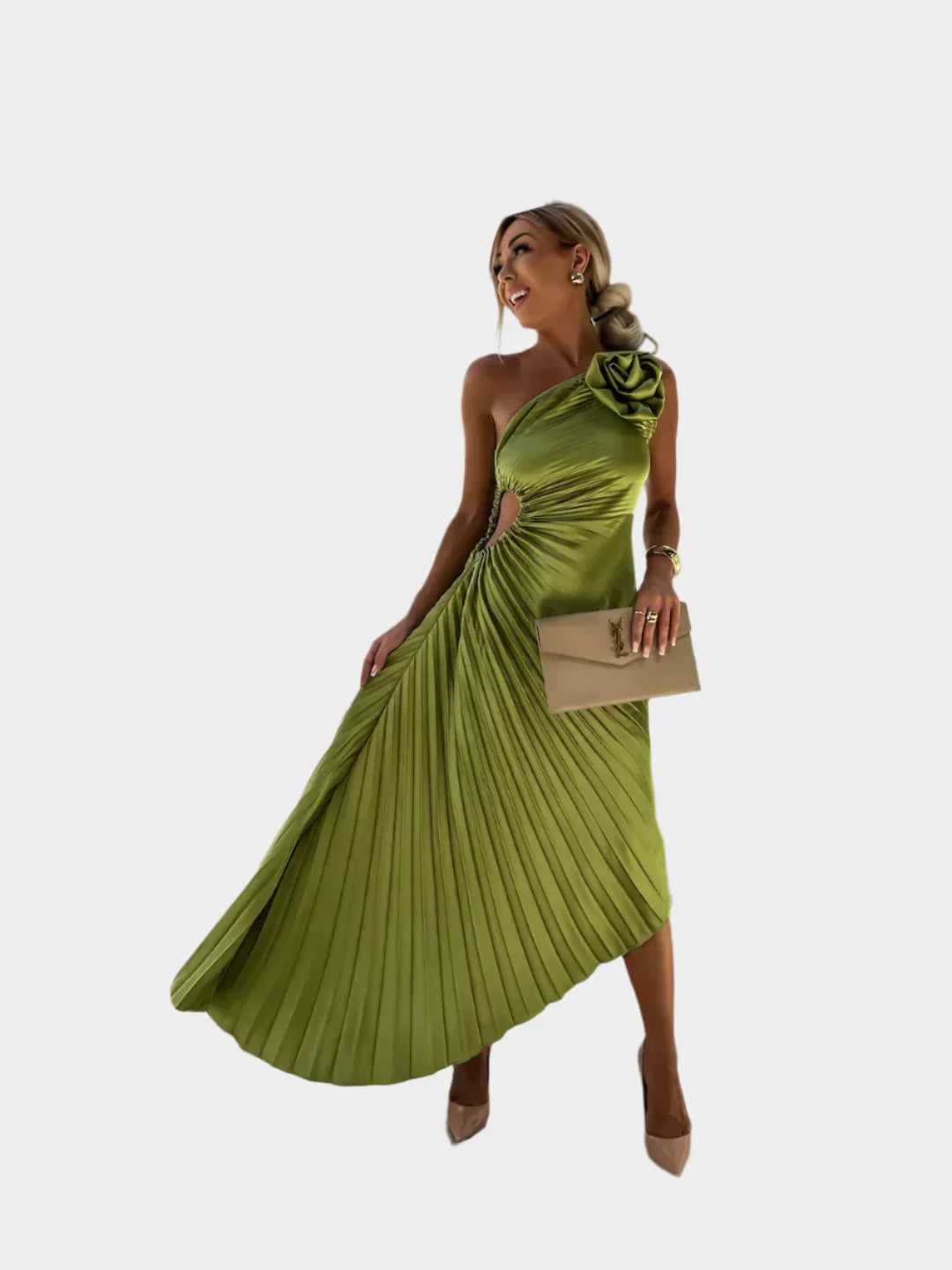 Floral Dress with Romantic Touches