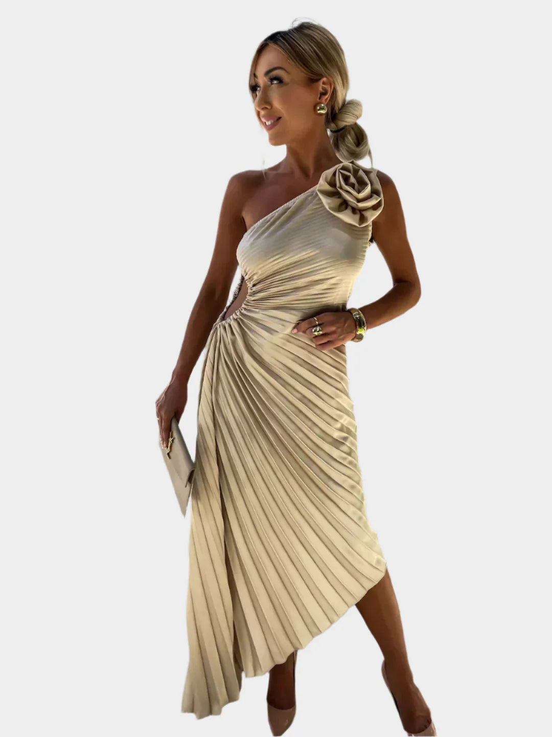 Floral Dress with Romantic Touches