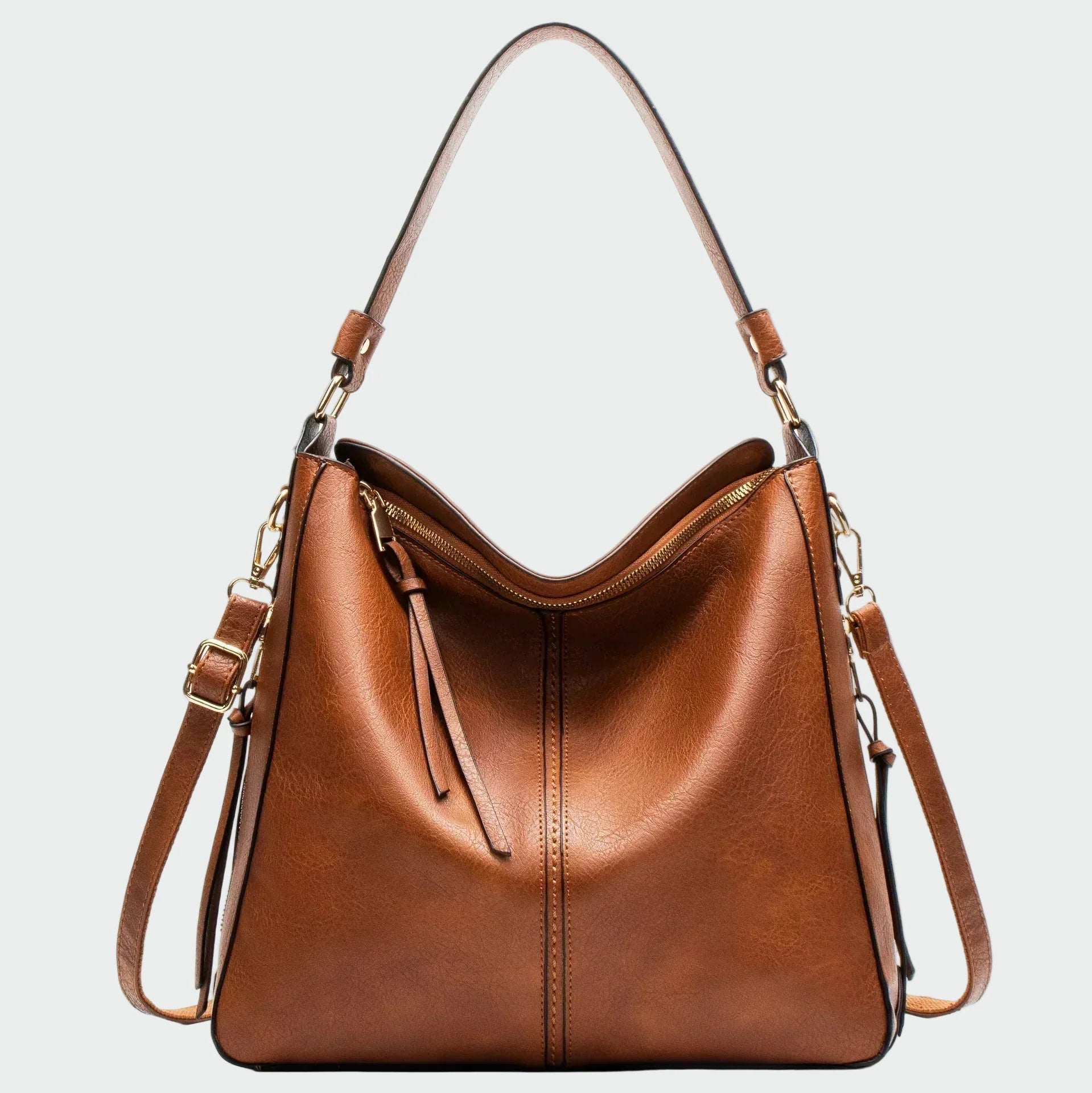 Timeless Leather Hobo Bag