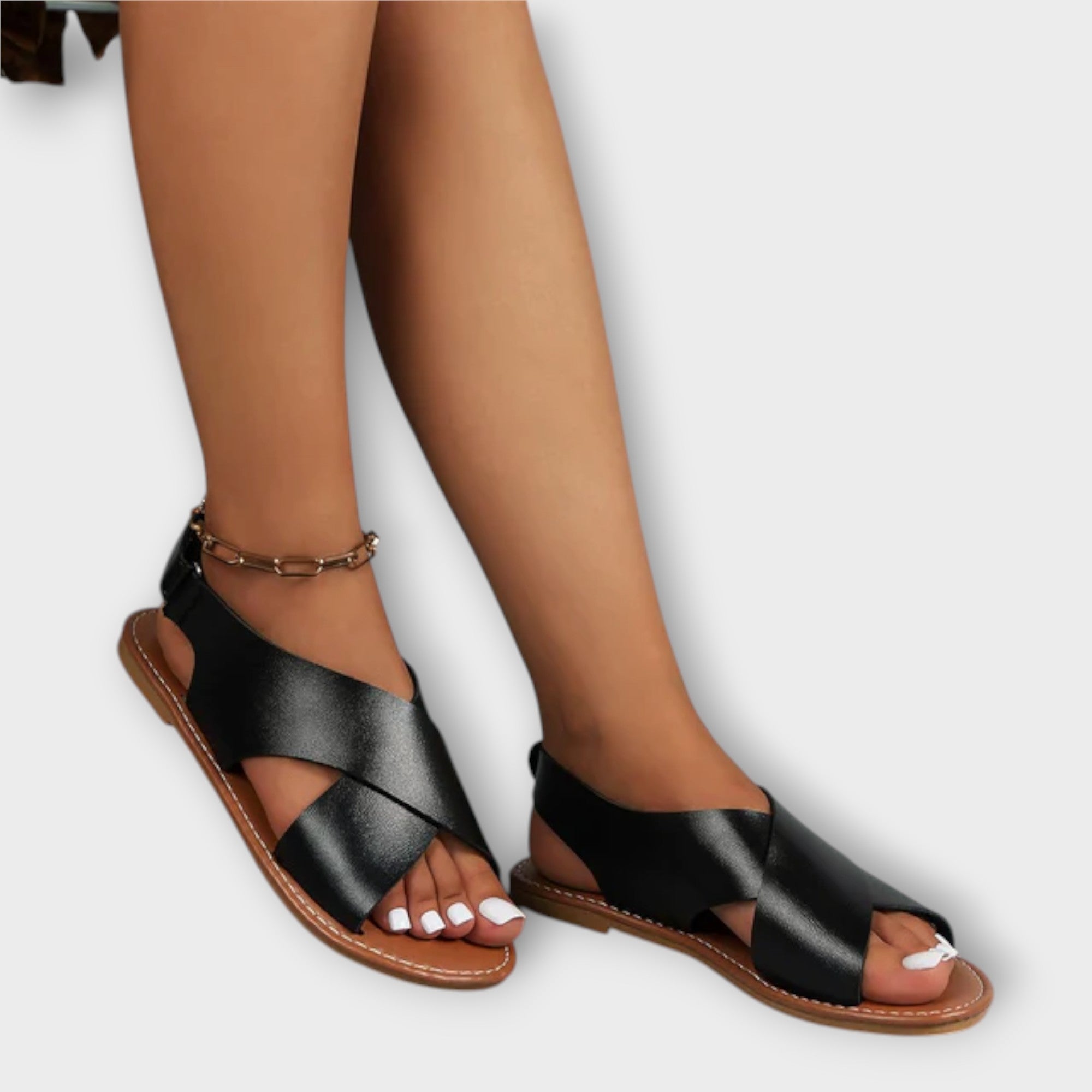 Sandals with Easy Fastening