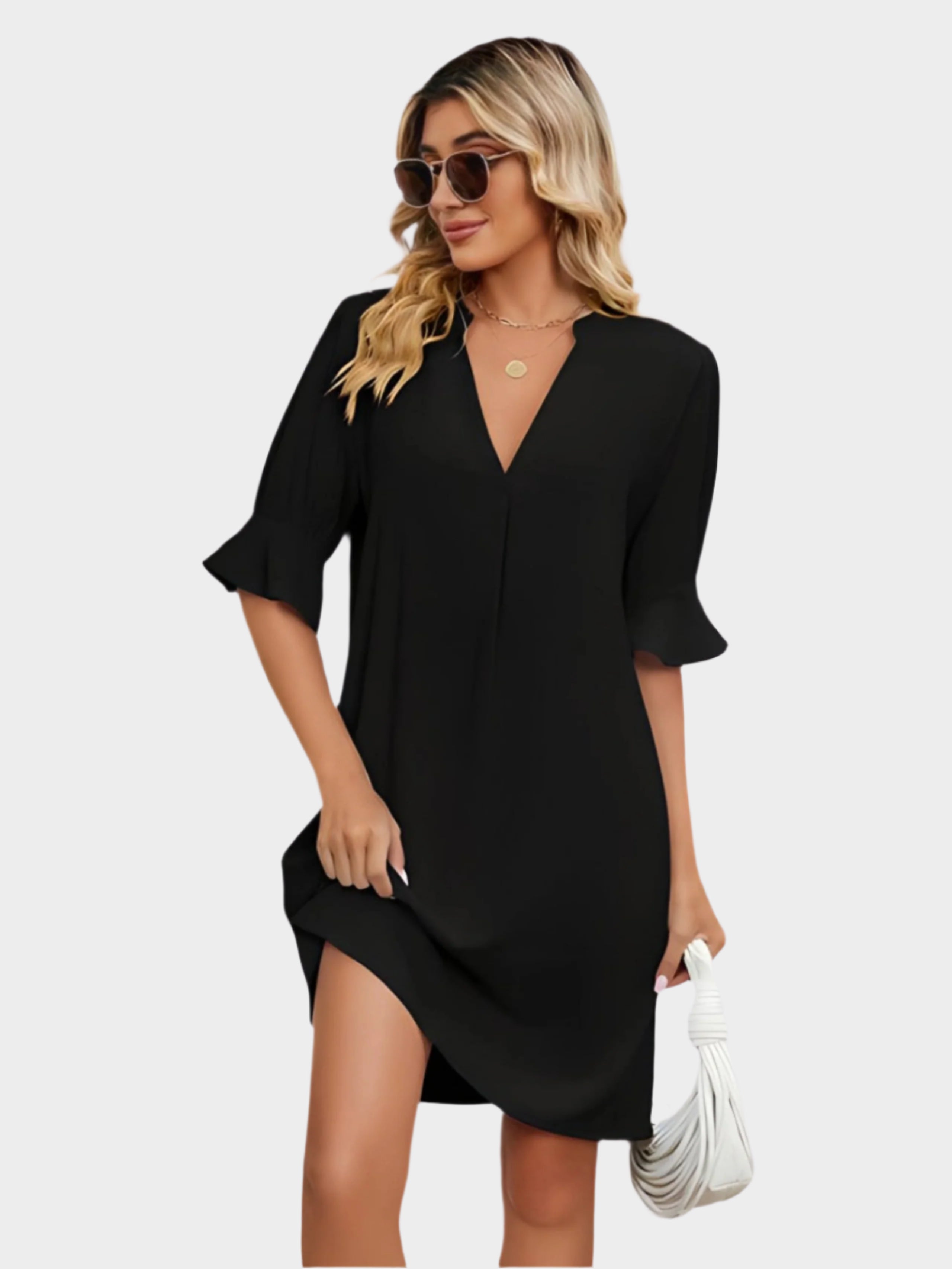 Comfortable Pleated Dress