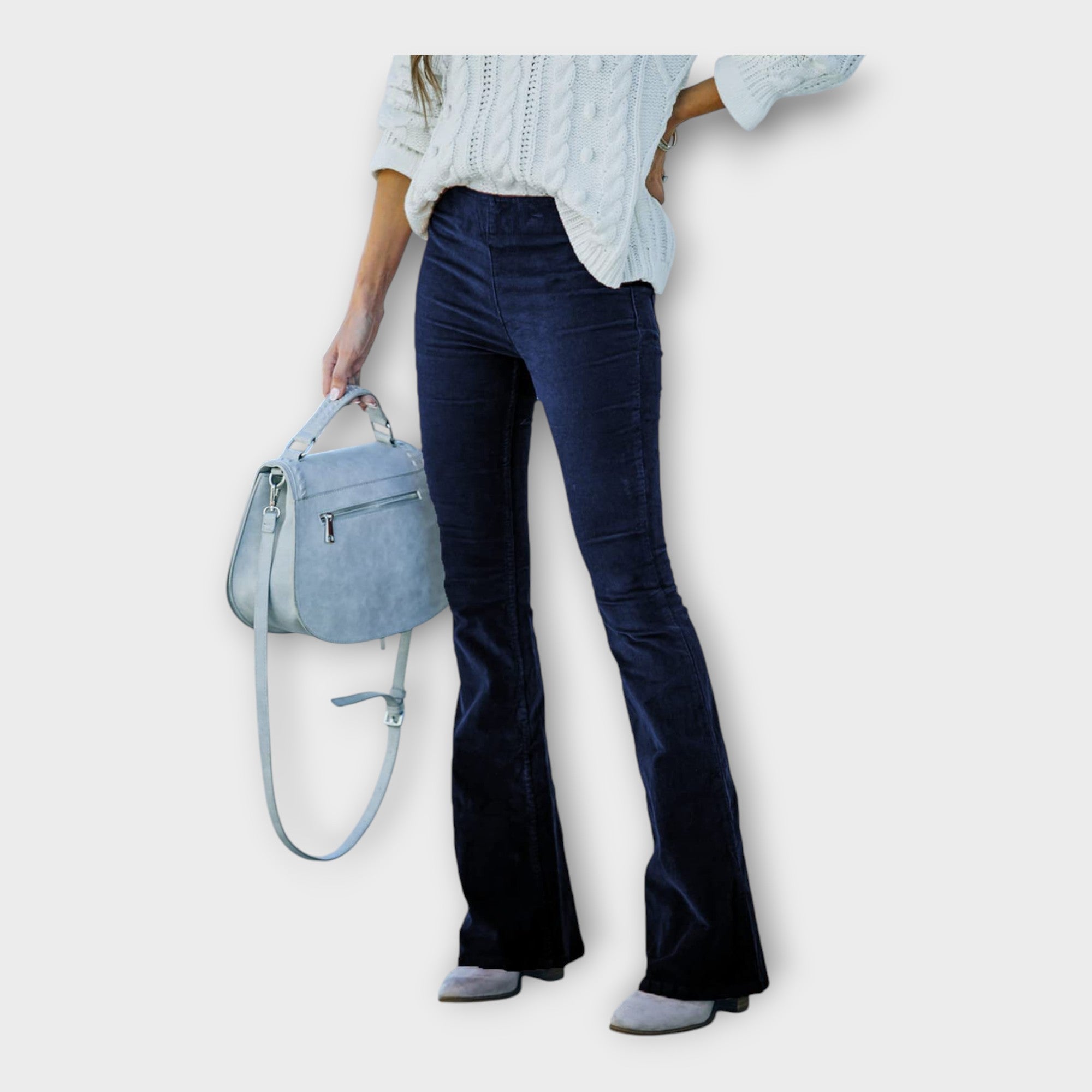 Elegant Bell-Bottom Trousers