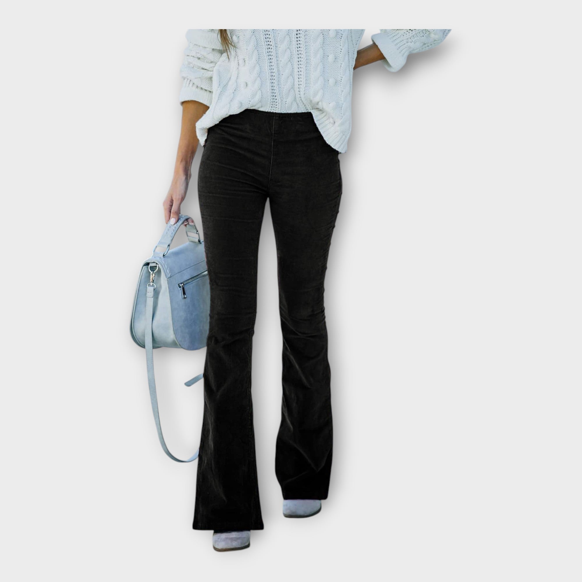Elegant Bell-Bottom Trousers