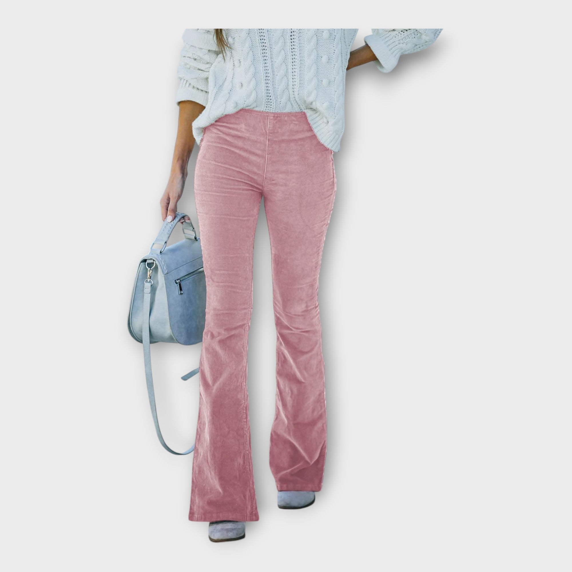 Elegant Bell-Bottom Trousers