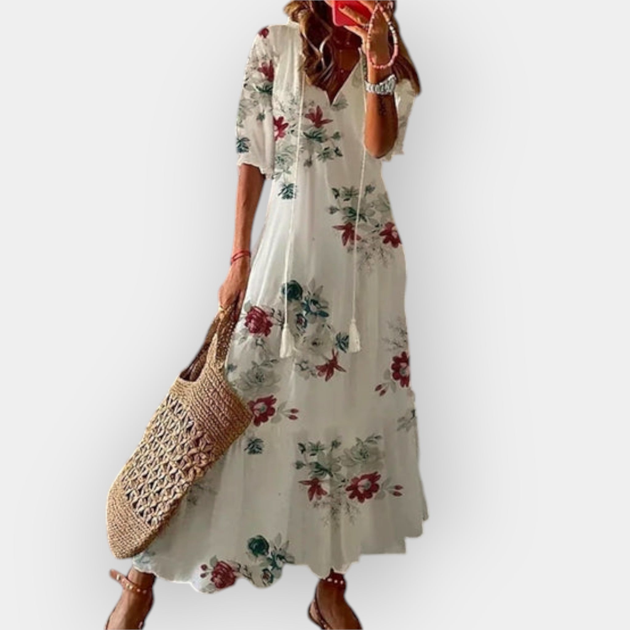 Maxi Dress with Bohemian Style