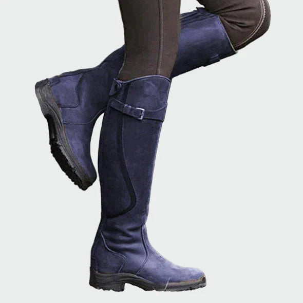 Premium leather riding boots
